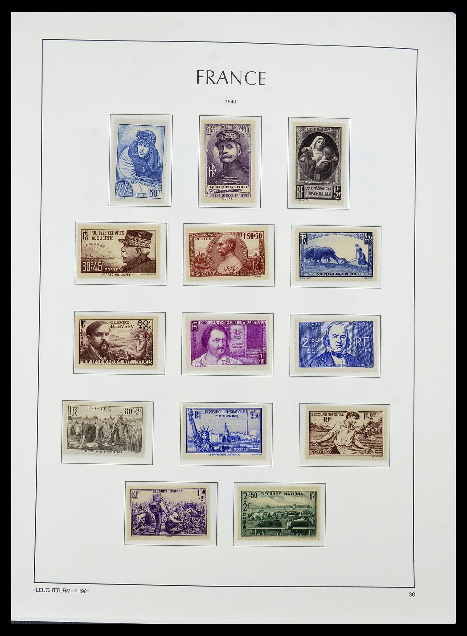 34584 023 - Stamp Collection 34584 France 1849-1959.