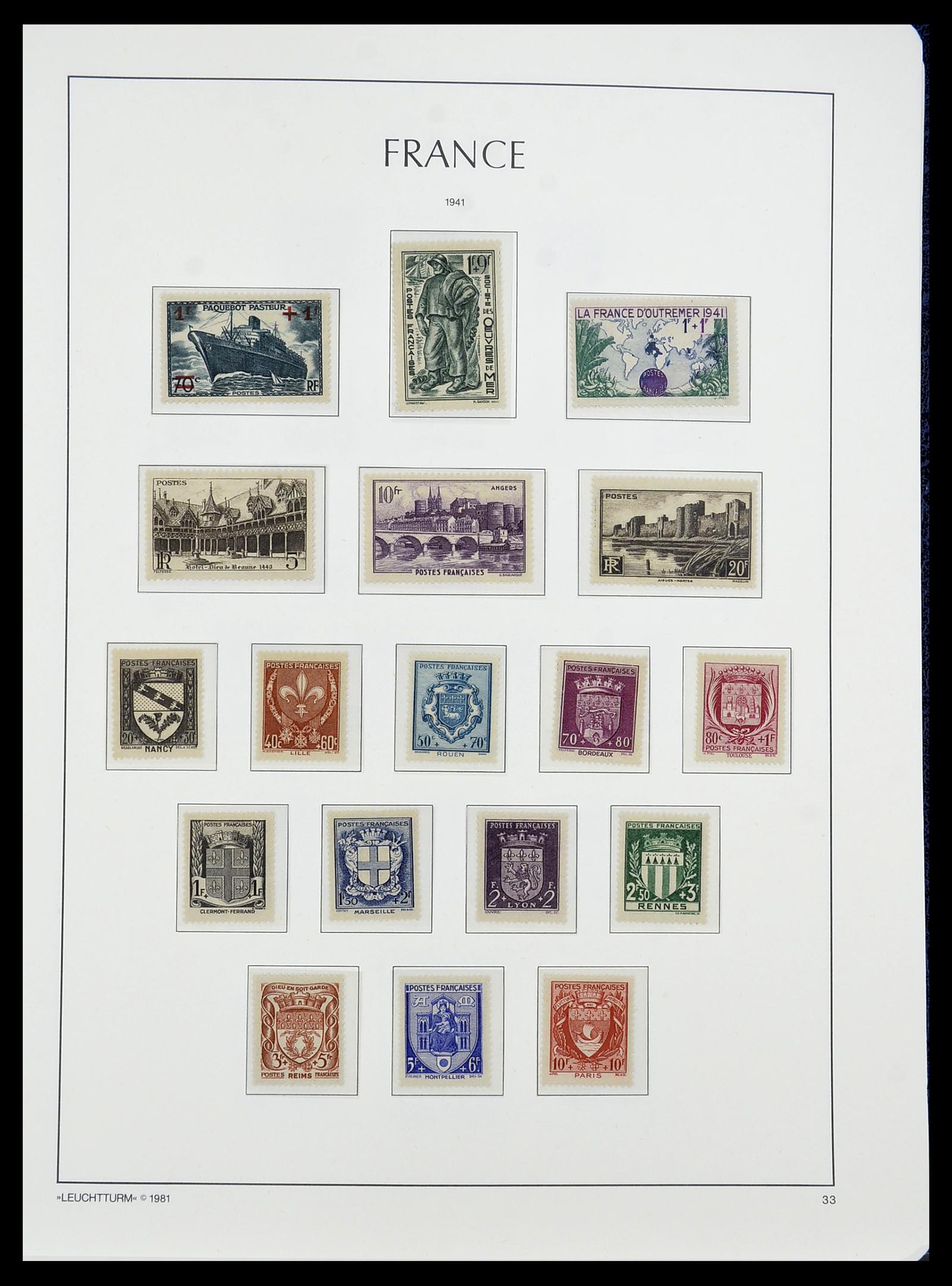 34584 026 - Stamp Collection 34584 France 1849-1959.