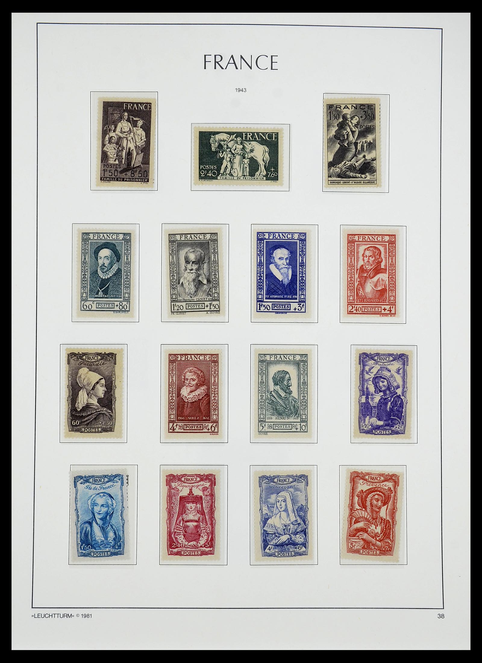 34584 031 - Stamp Collection 34584 France 1849-1959.