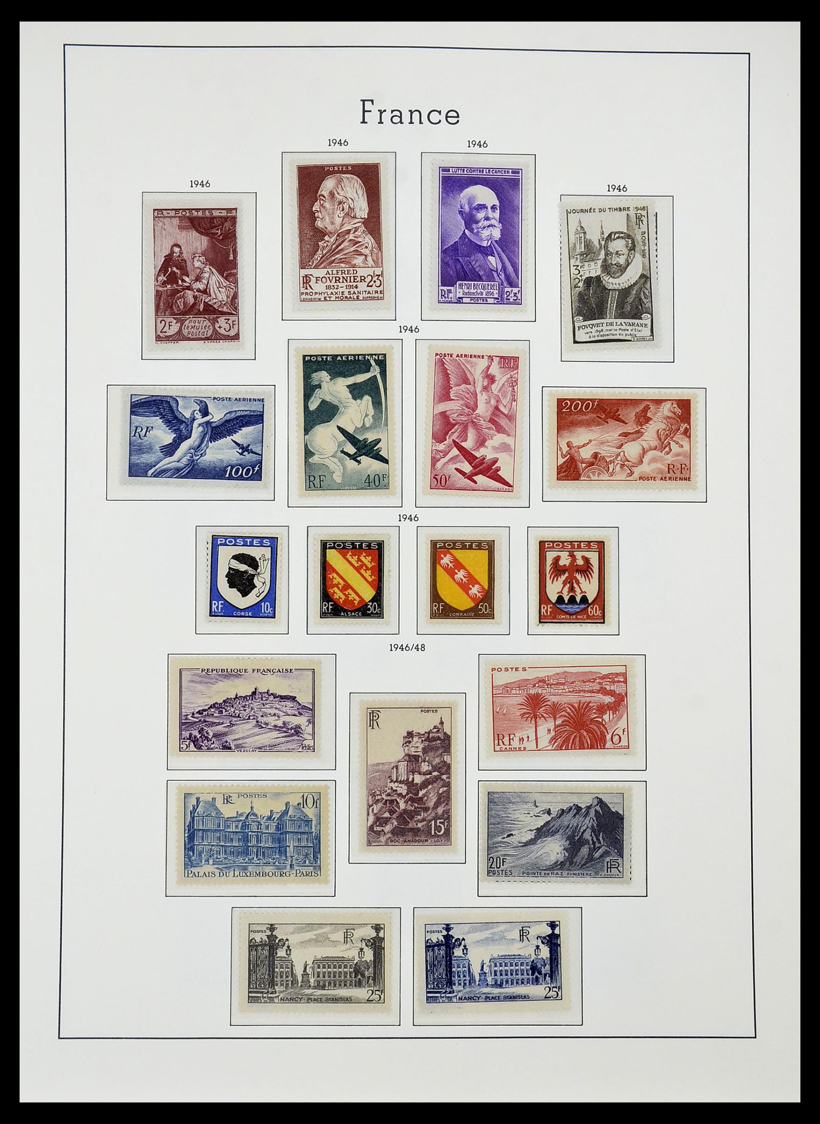 34584 038 - Stamp Collection 34584 France 1849-1959.