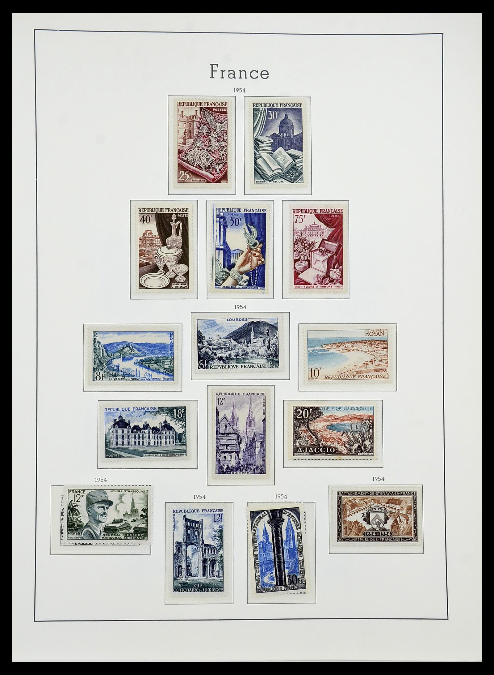 34584 056 - Stamp Collection 34584 France 1849-1959.