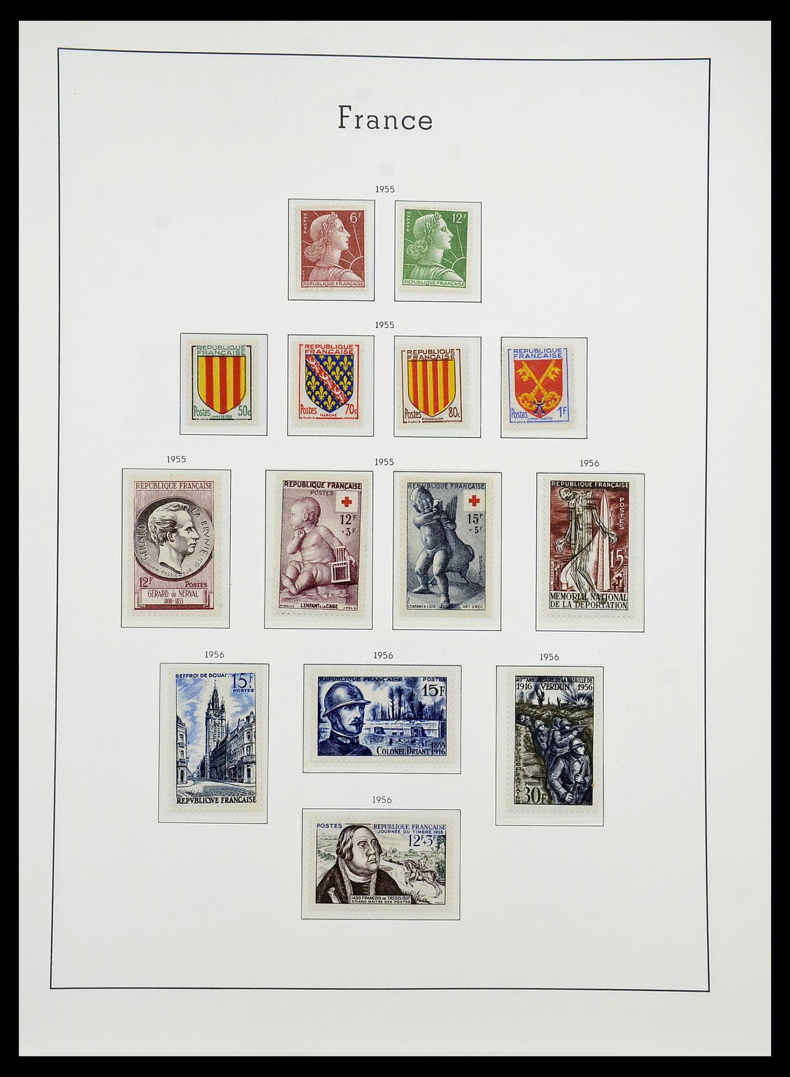 34584 061 - Stamp Collection 34584 France 1849-1959.