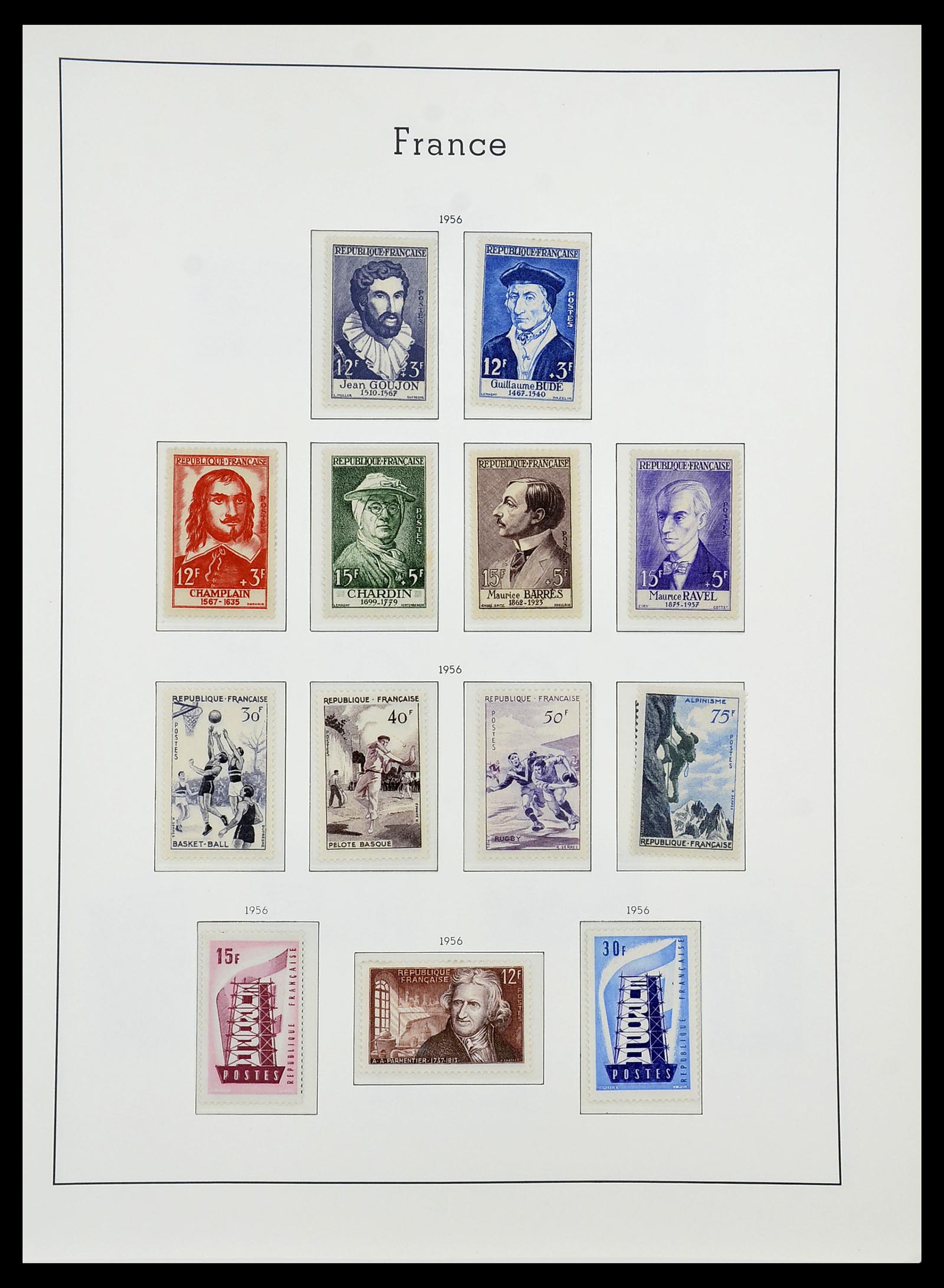 34584 063 - Stamp Collection 34584 France 1849-1959.
