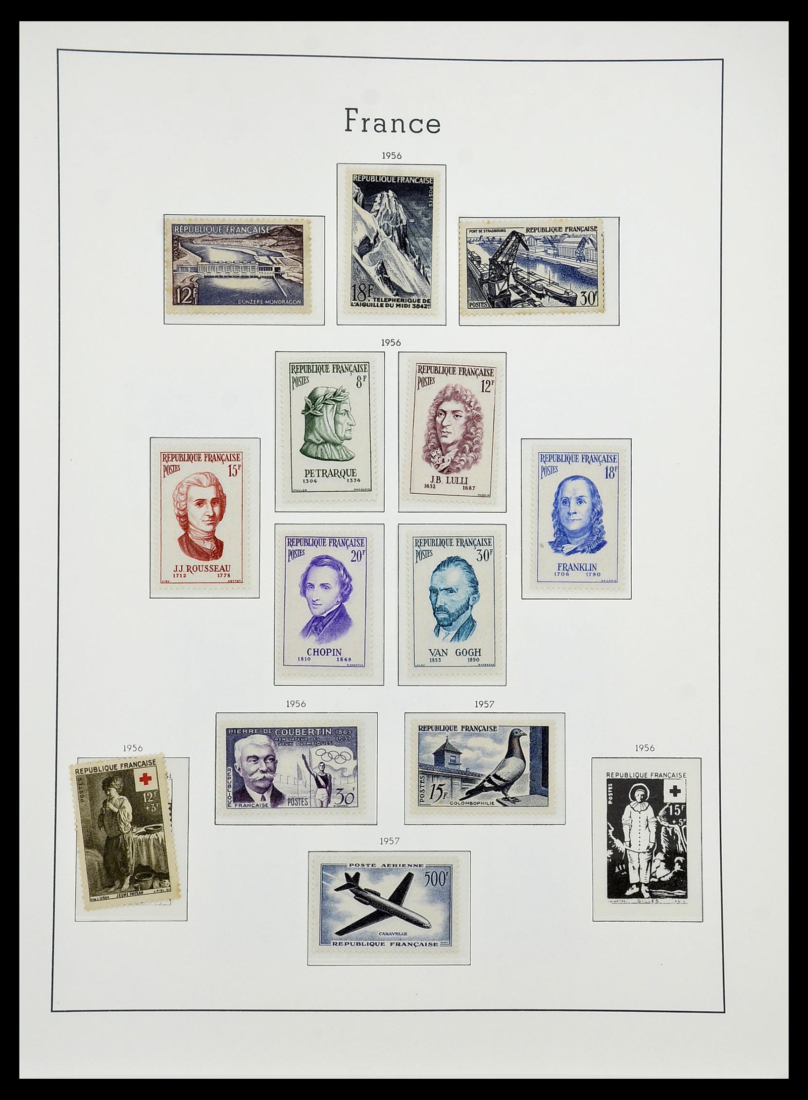 34584 064 - Stamp Collection 34584 France 1849-1959.