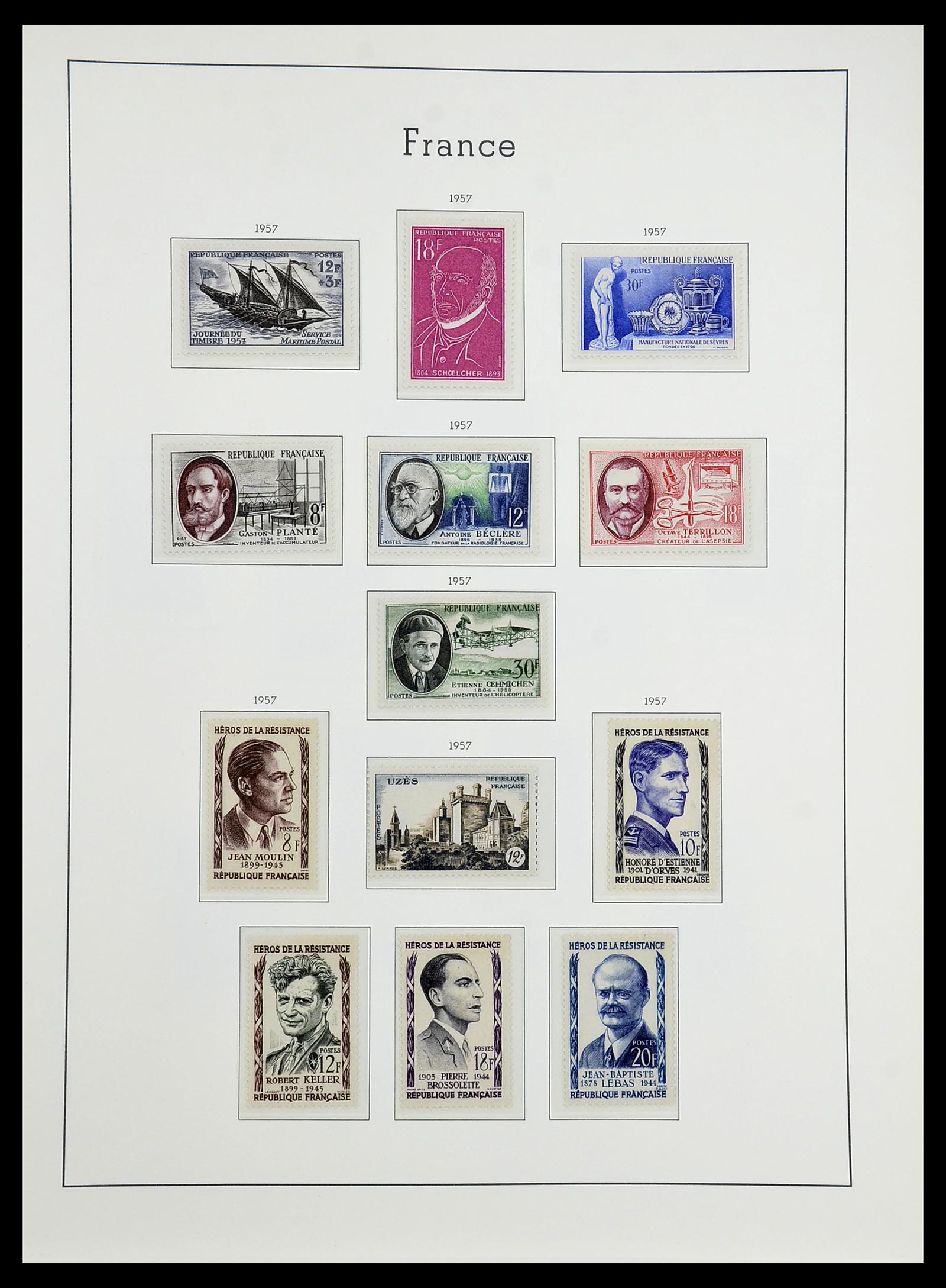 34584 065 - Stamp Collection 34584 France 1849-1959.