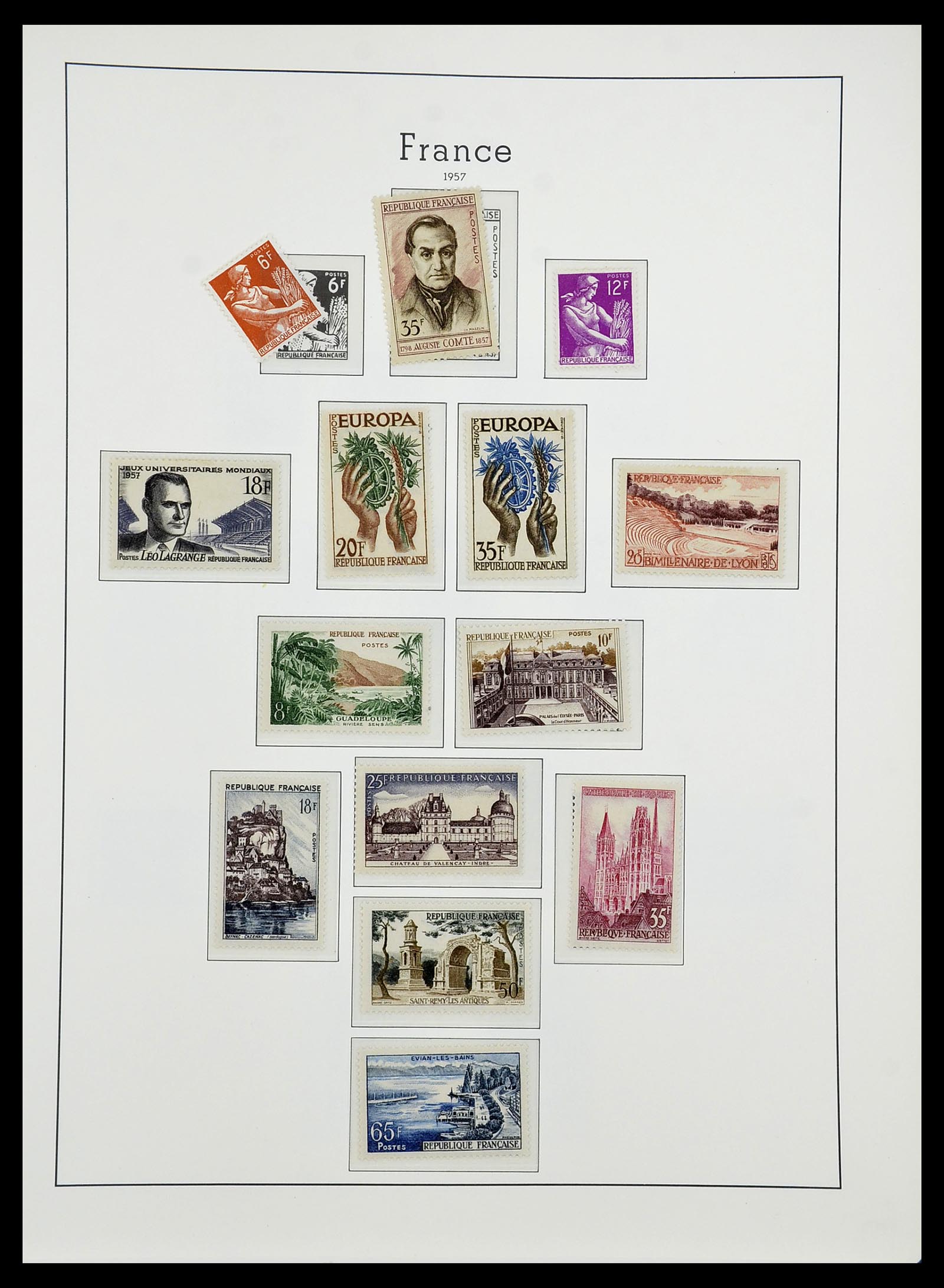 34584 067 - Stamp Collection 34584 France 1849-1959.