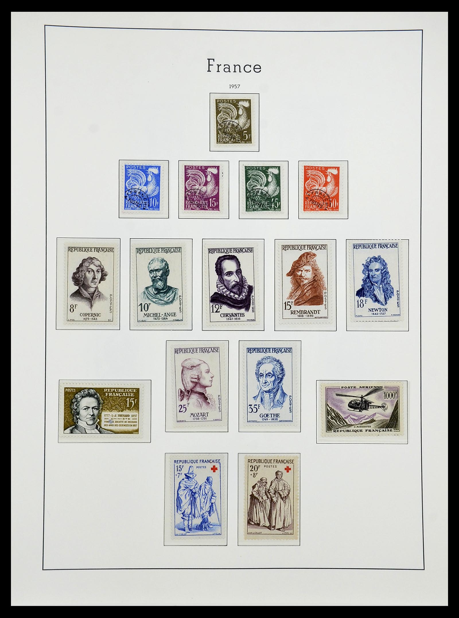 34584 068 - Stamp Collection 34584 France 1849-1959.