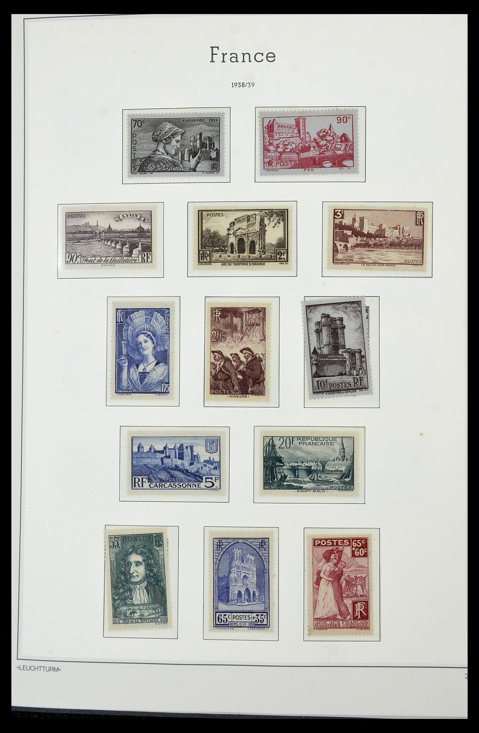 34585 019 - Stamp Collection 34585 France 1900-1970.