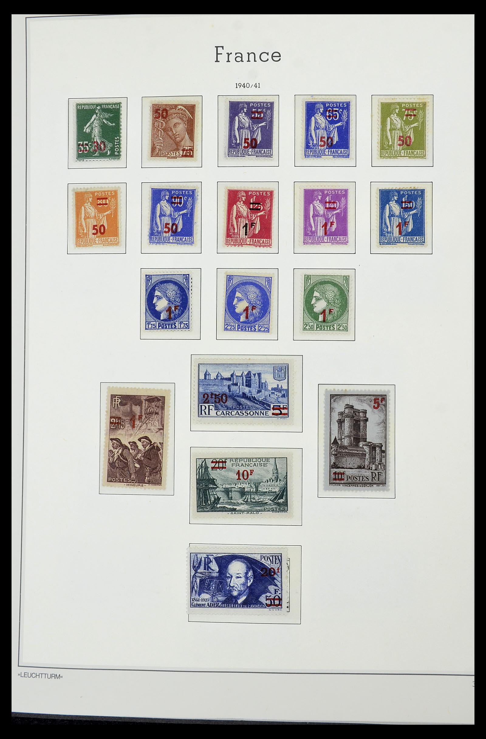 34585 023 - Stamp Collection 34585 France 1900-1970.