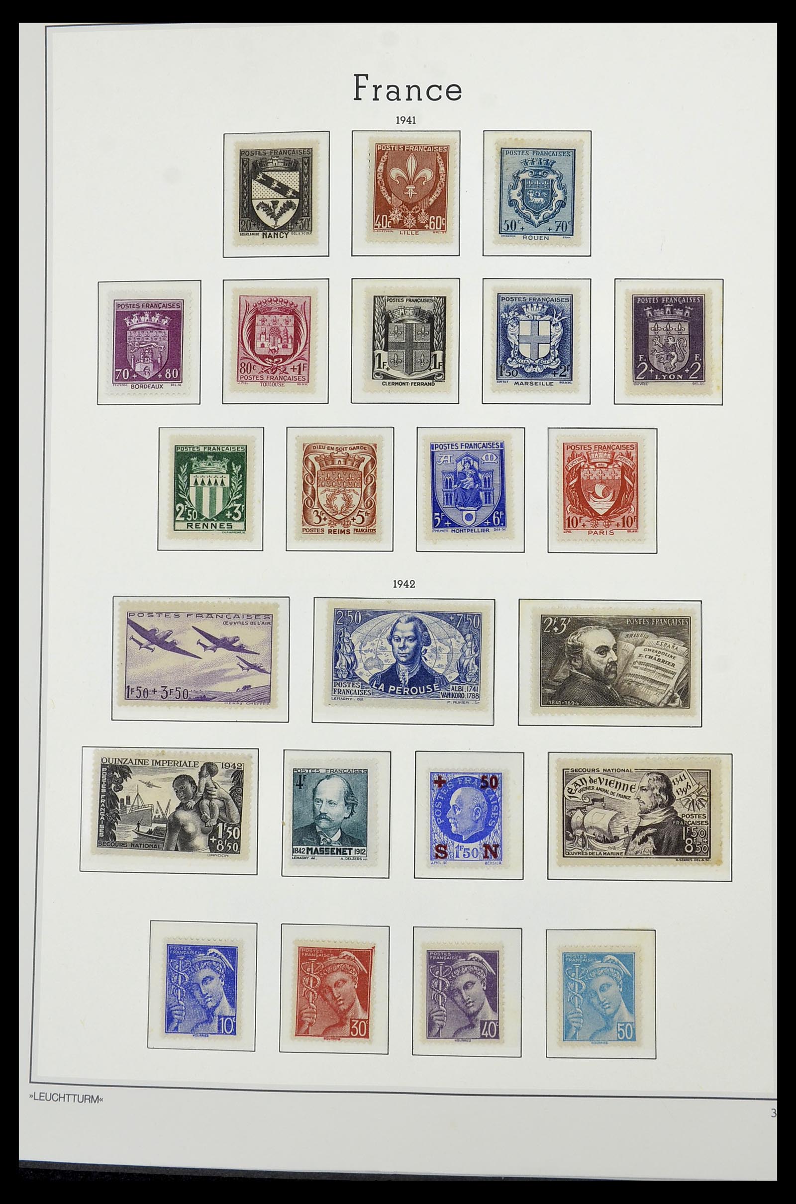 34585 026 - Stamp Collection 34585 France 1900-1970.