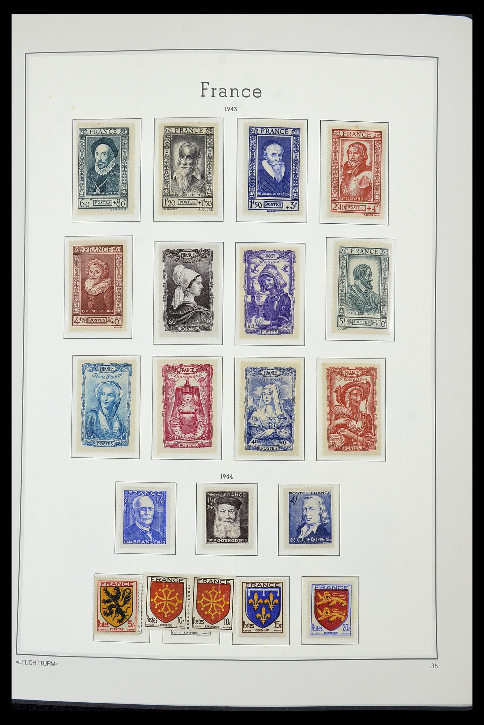 34585 030 - Stamp Collection 34585 France 1900-1970.