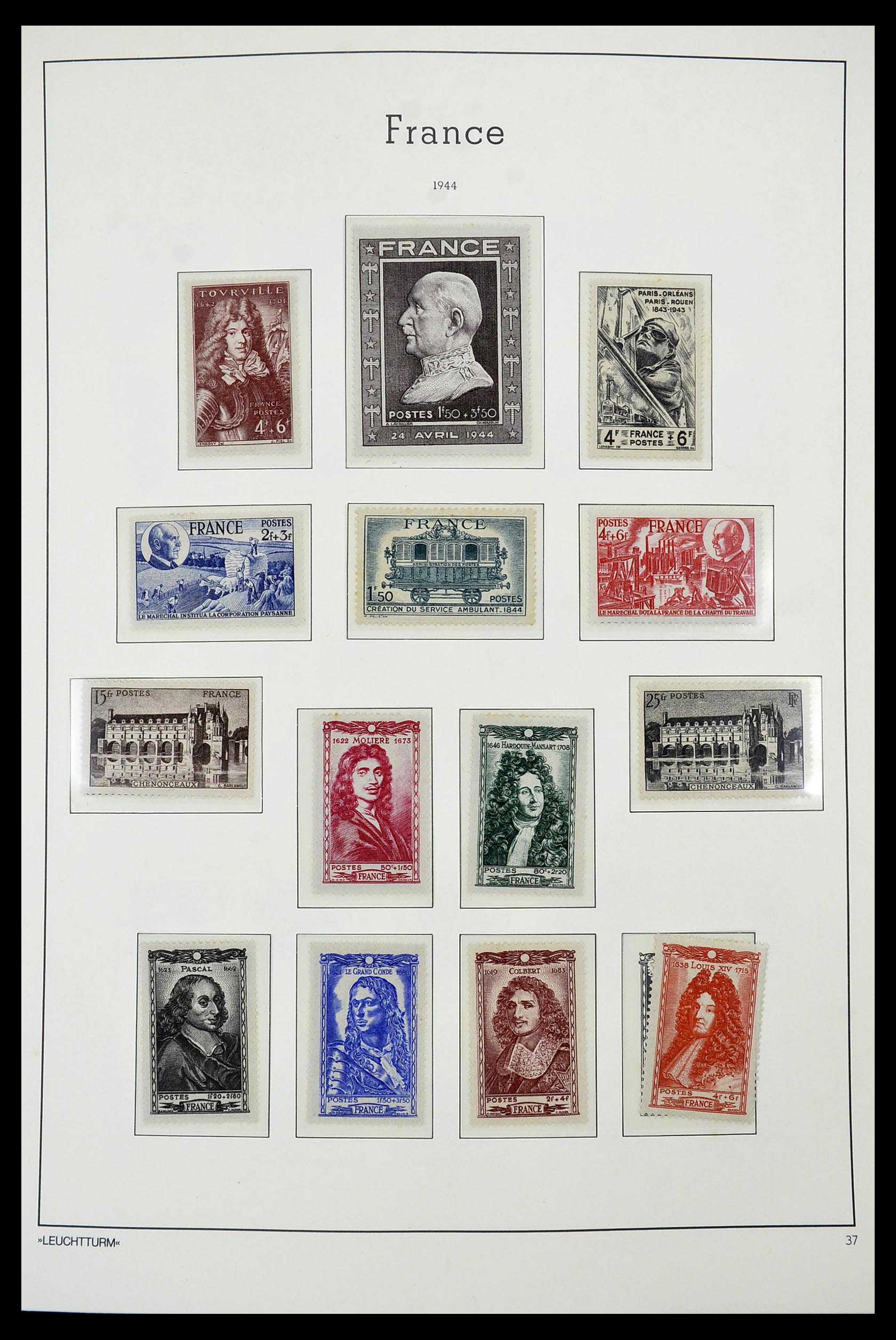 34585 031 - Stamp Collection 34585 France 1900-1970.