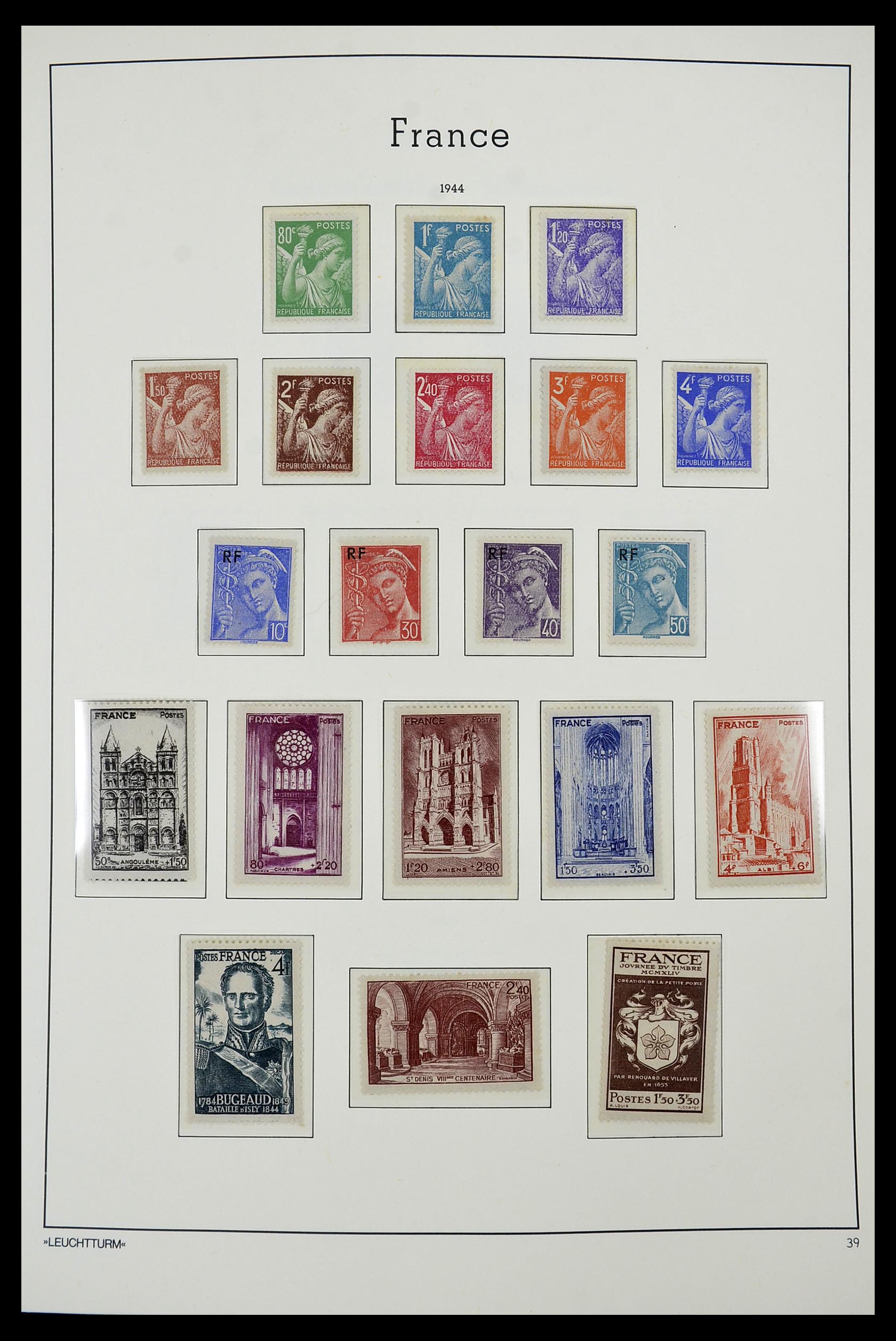 34585 033 - Stamp Collection 34585 France 1900-1970.