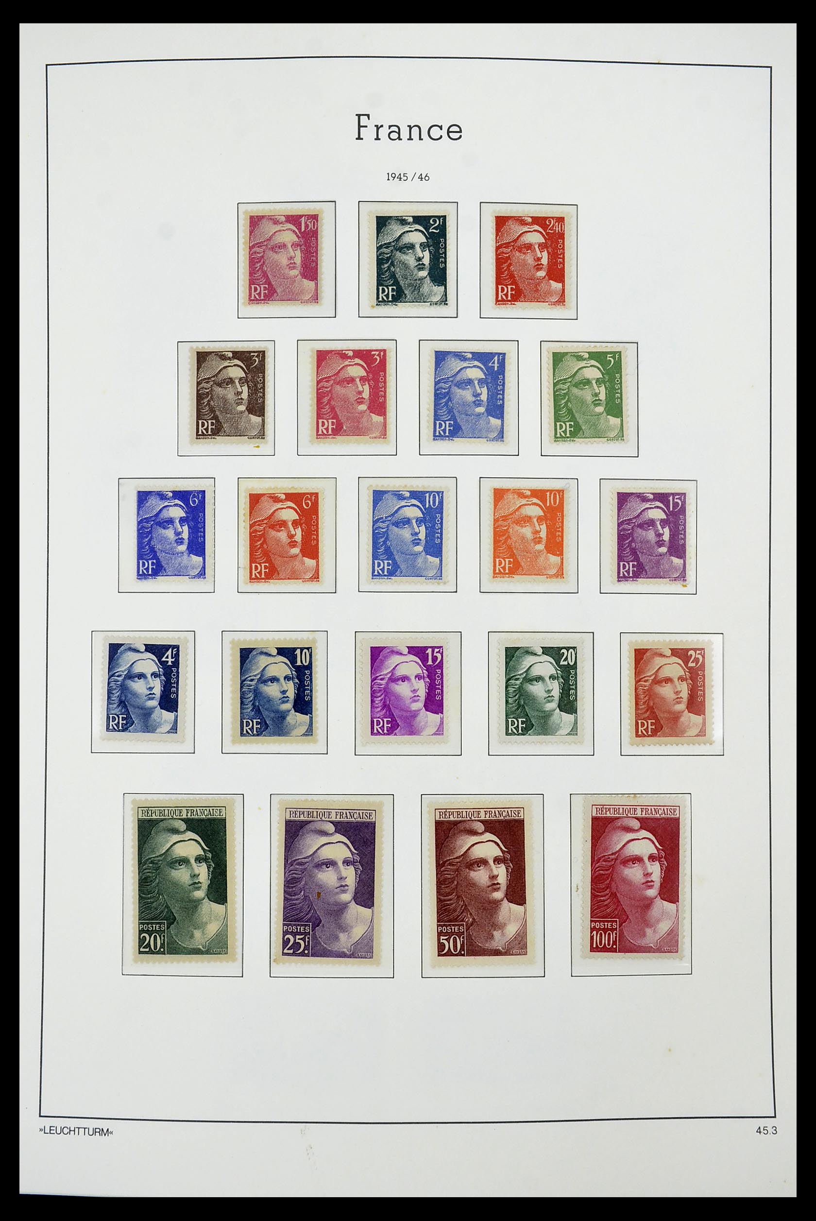 34585 039 - Stamp Collection 34585 France 1900-1970.
