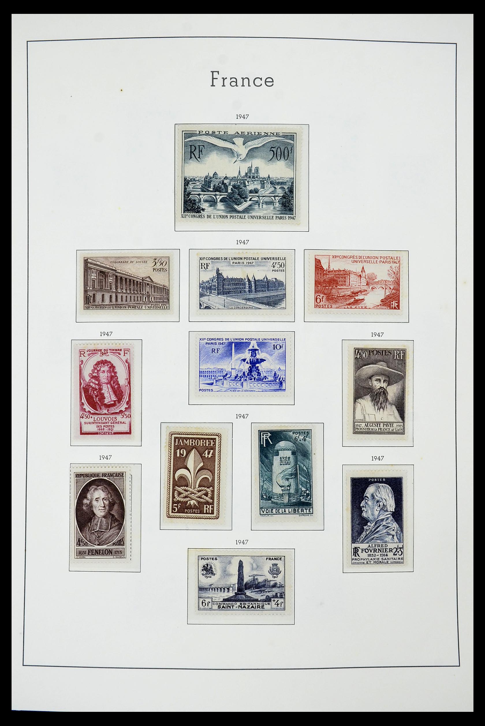 34585 042 - Stamp Collection 34585 France 1900-1970.