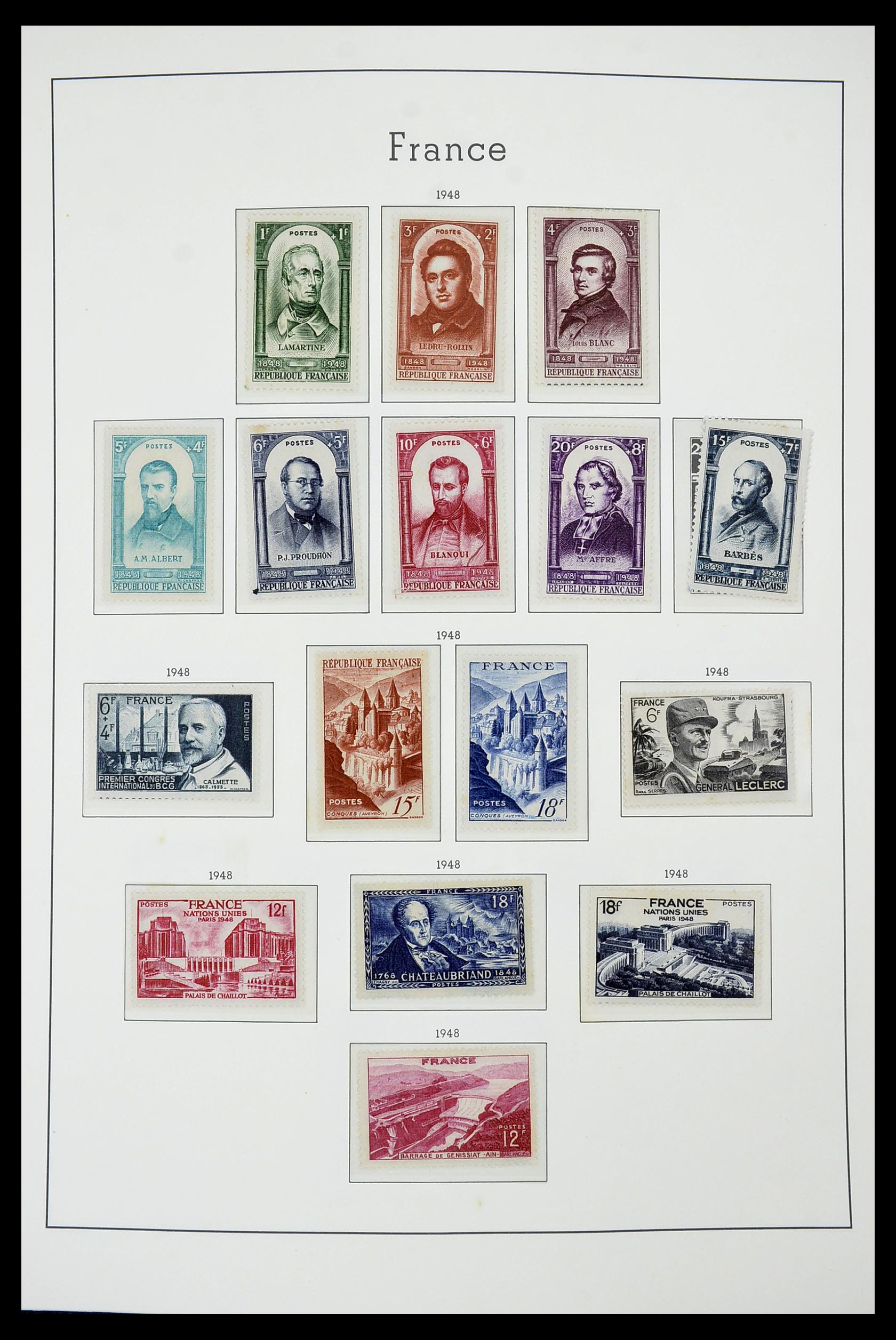 34585 045 - Stamp Collection 34585 France 1900-1970.