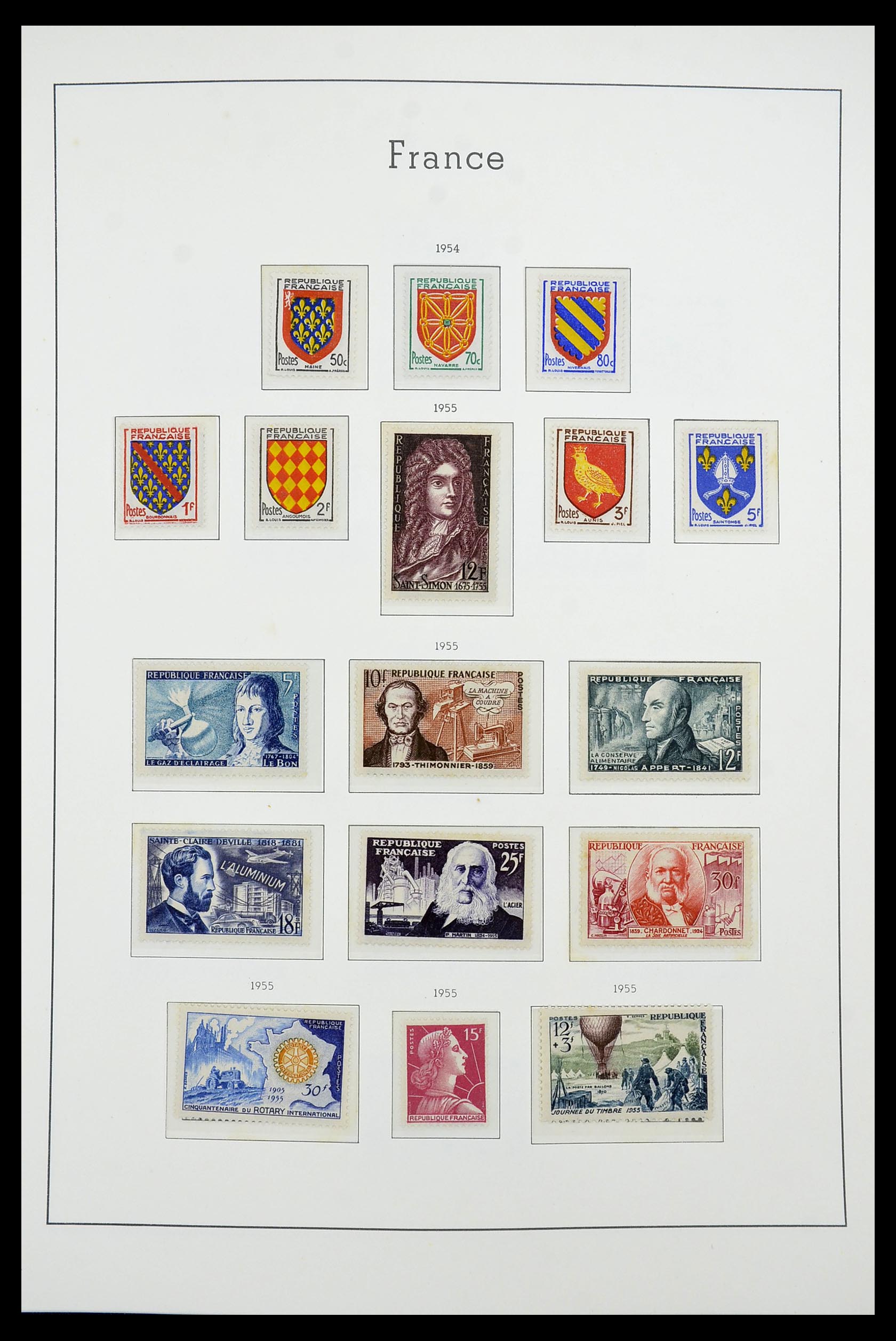 34585 060 - Stamp Collection 34585 France 1900-1970.