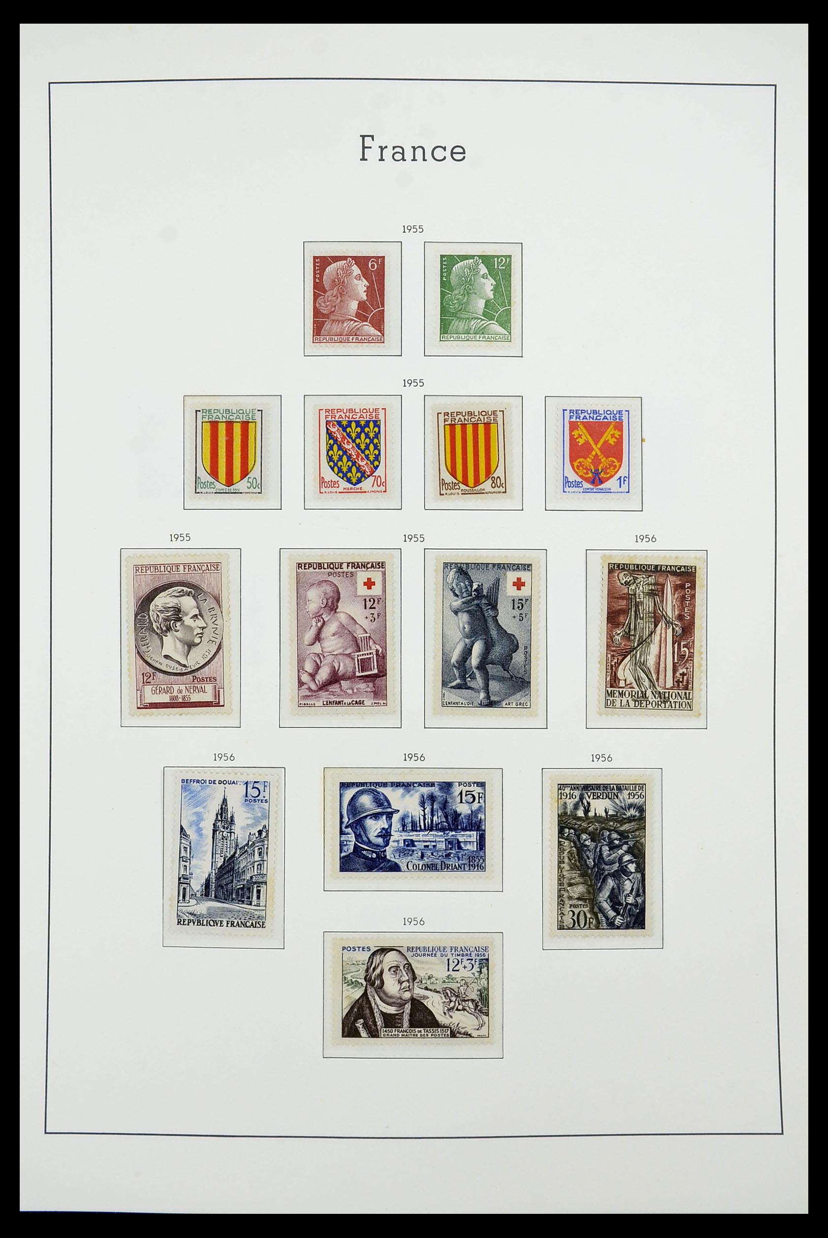 34585 062 - Stamp Collection 34585 France 1900-1970.