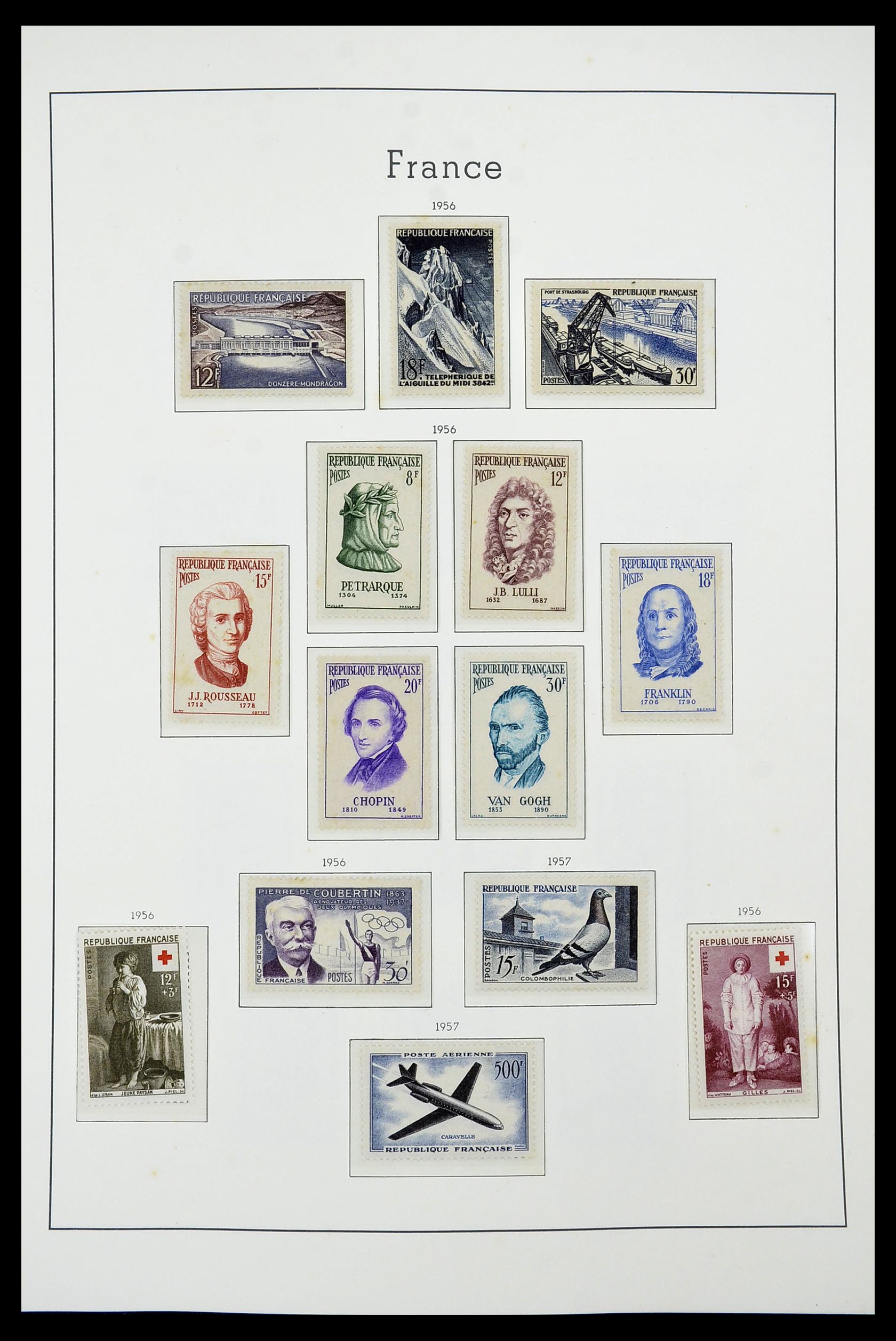 34585 066 - Stamp Collection 34585 France 1900-1970.