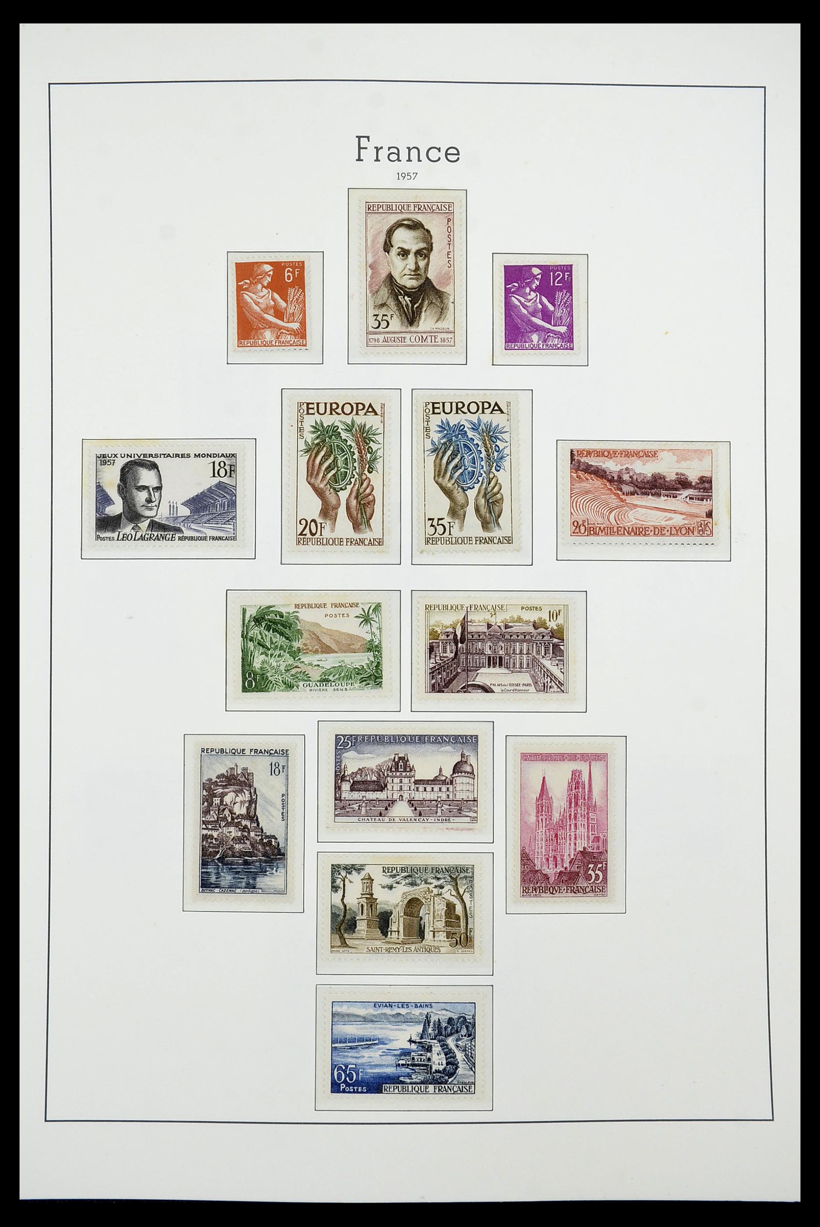 34585 069 - Stamp Collection 34585 France 1900-1970.