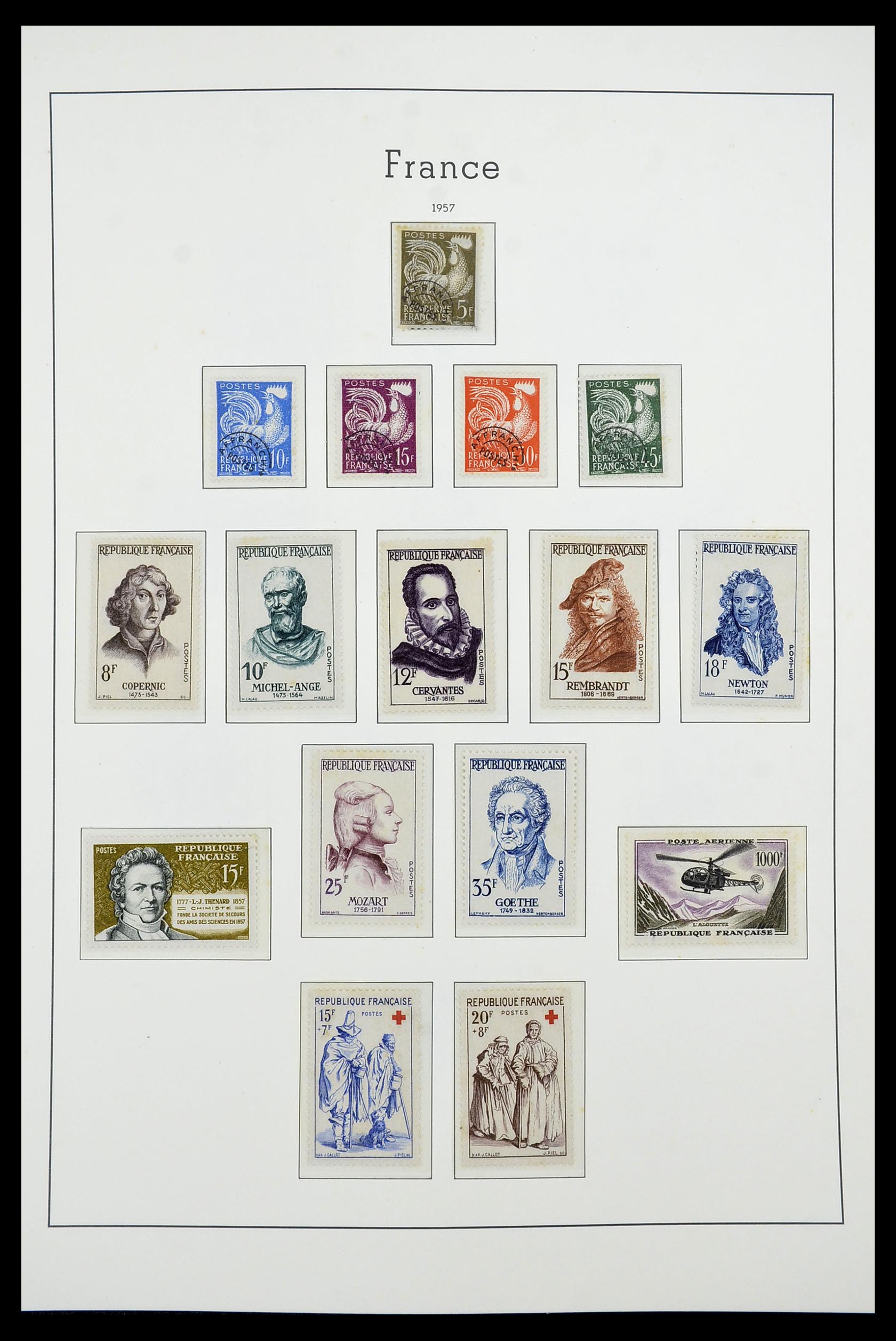 34585 070 - Stamp Collection 34585 France 1900-1970.