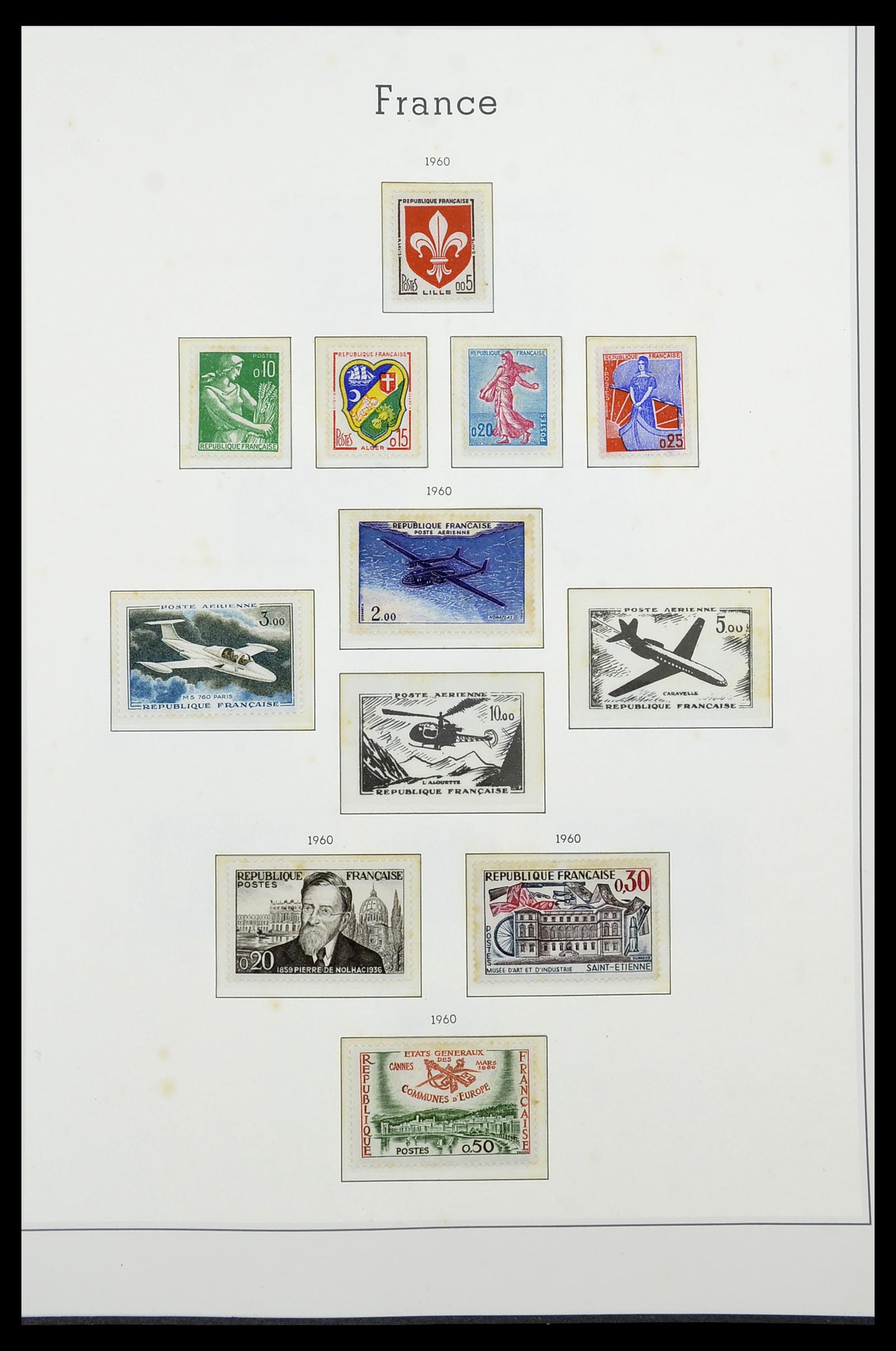 34585 083 - Stamp Collection 34585 France 1900-1970.