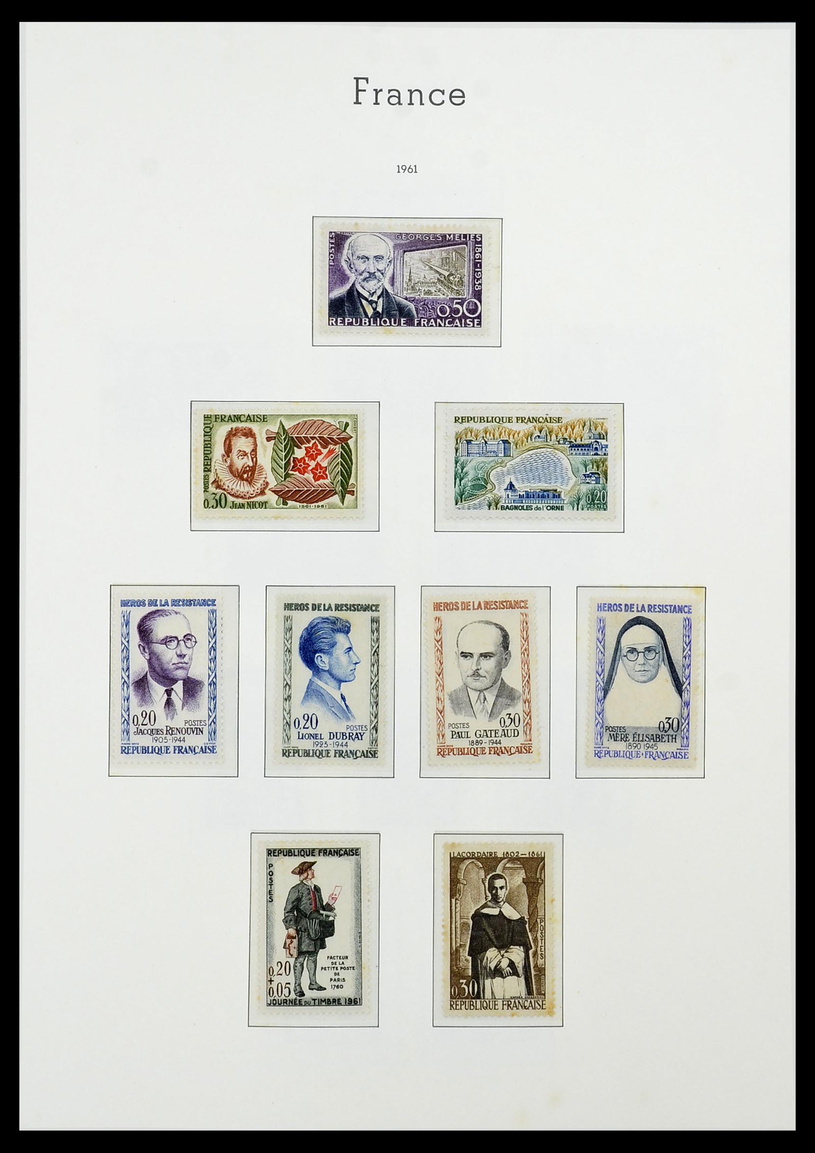 34585 085 - Stamp Collection 34585 France 1900-1970.