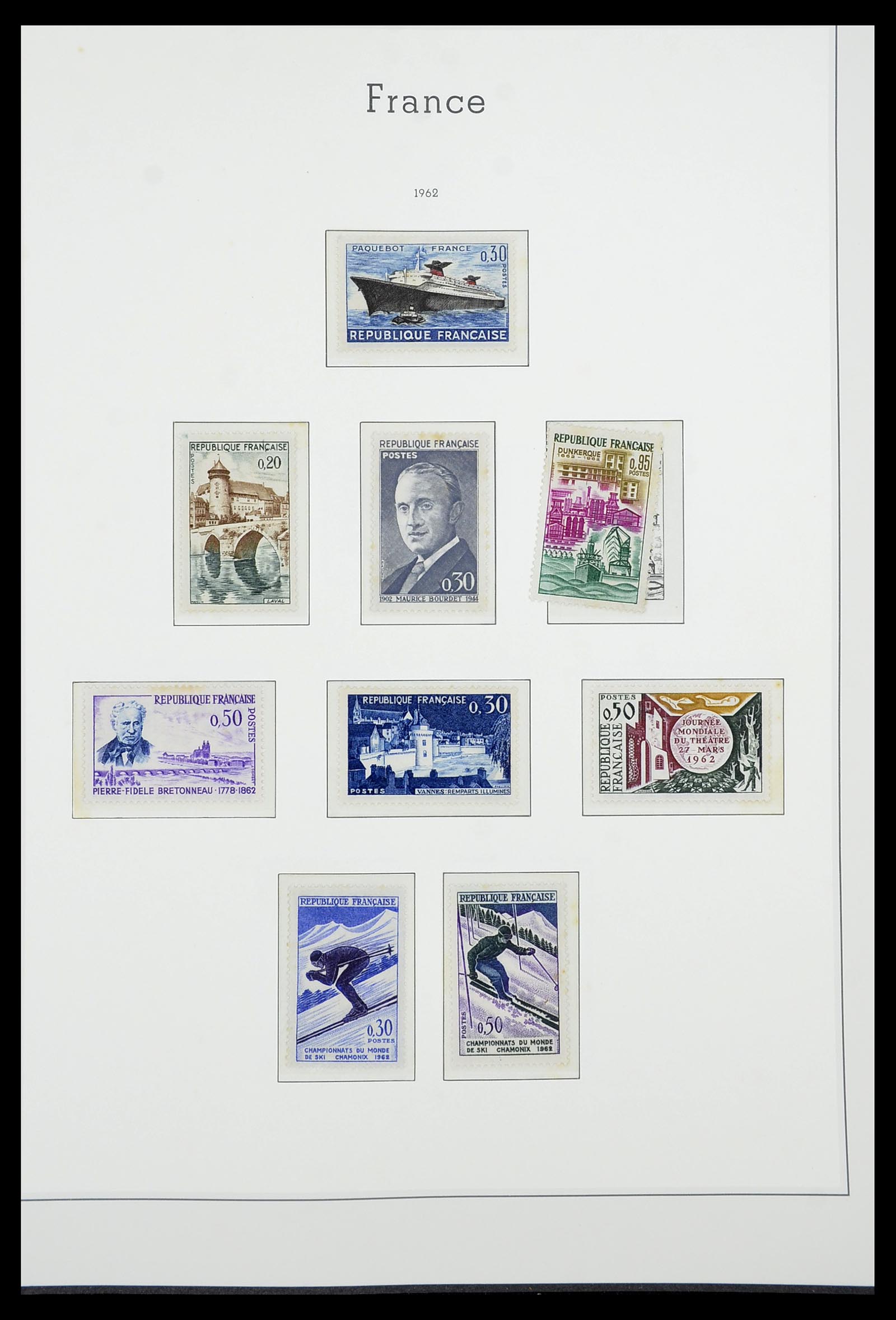 34585 090 - Stamp Collection 34585 France 1900-1970.