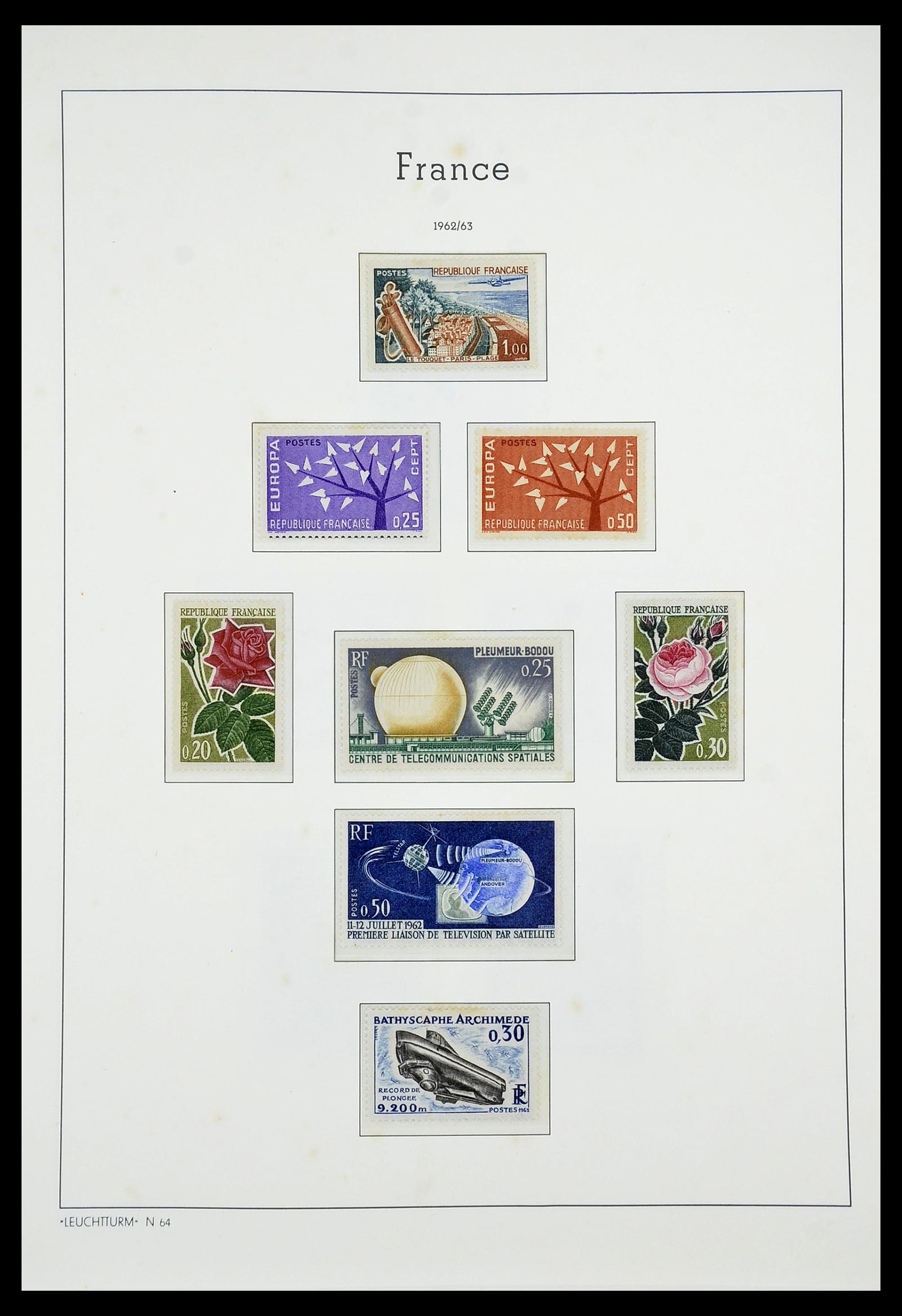 34585 093 - Stamp Collection 34585 France 1900-1970.