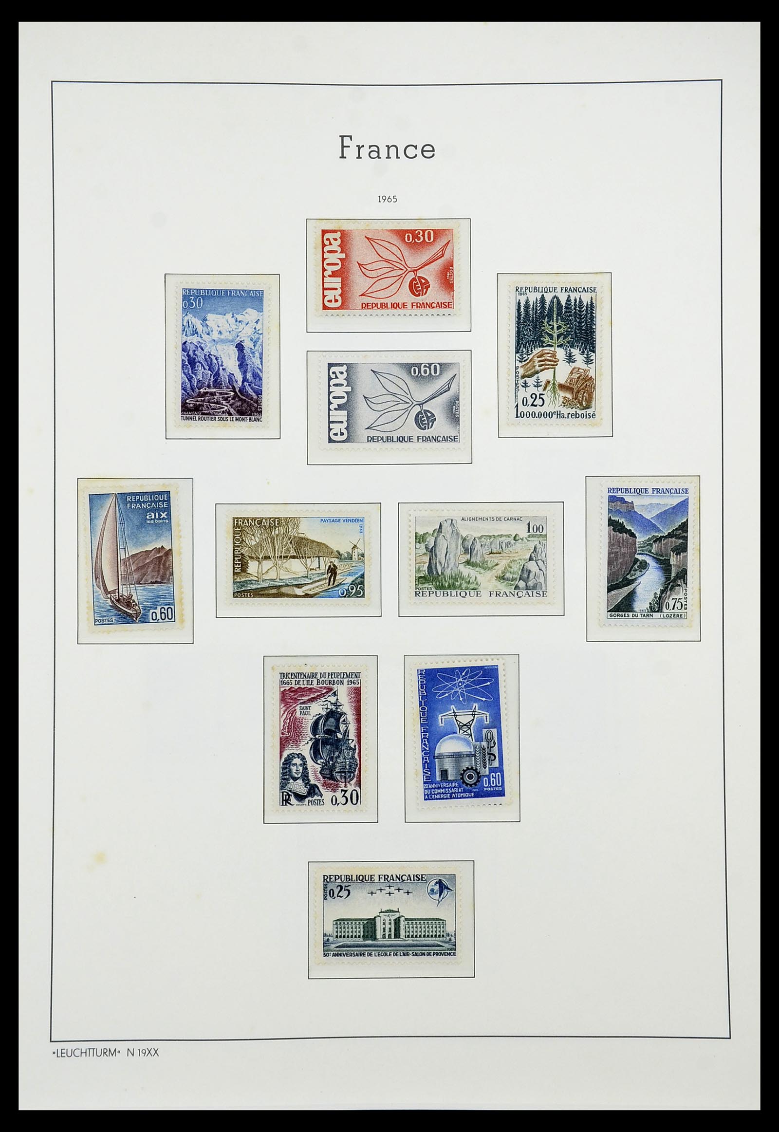 34585 108 - Stamp Collection 34585 France 1900-1970.