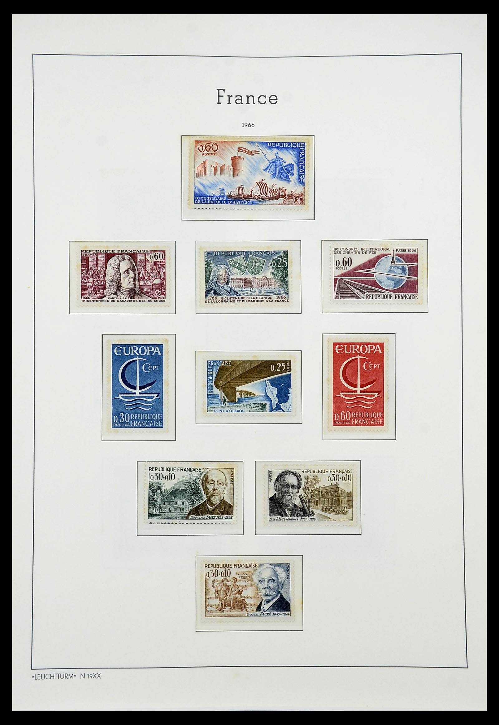 34585 111 - Stamp Collection 34585 France 1900-1970.