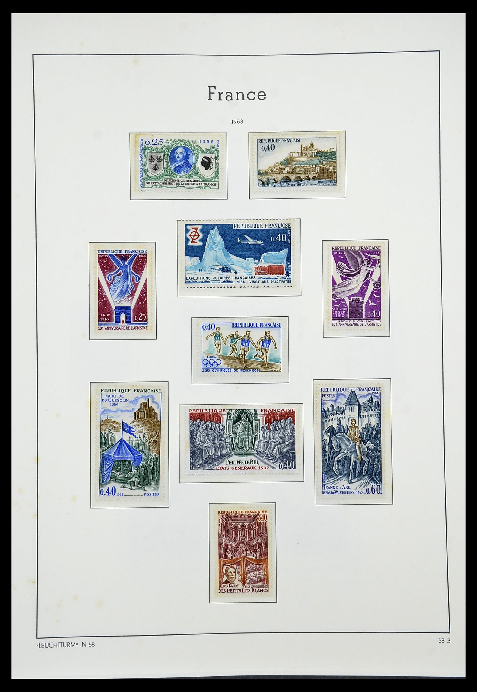 34585 122 - Stamp Collection 34585 France 1900-1970.