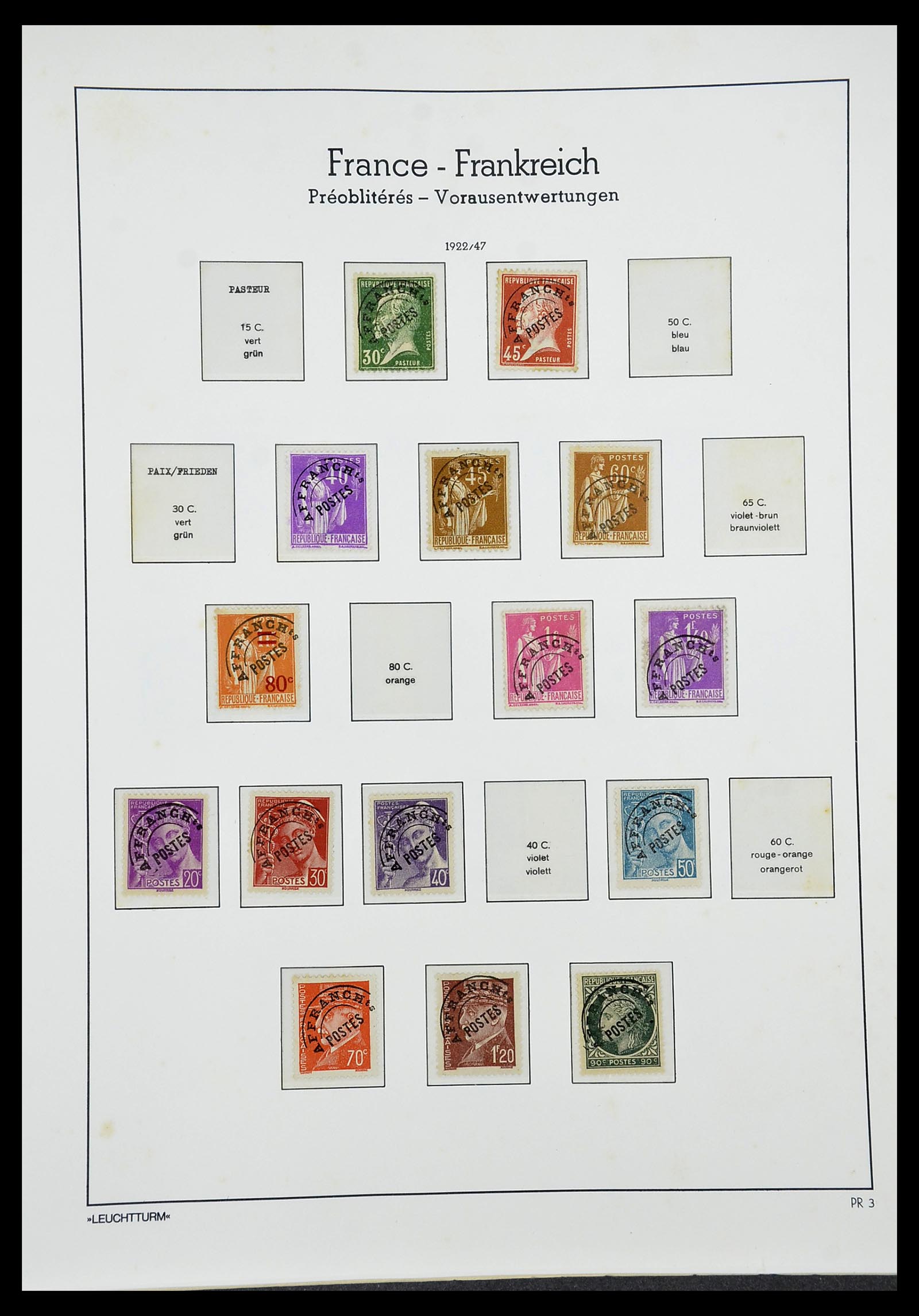 34585 136 - Stamp Collection 34585 France 1900-1970.