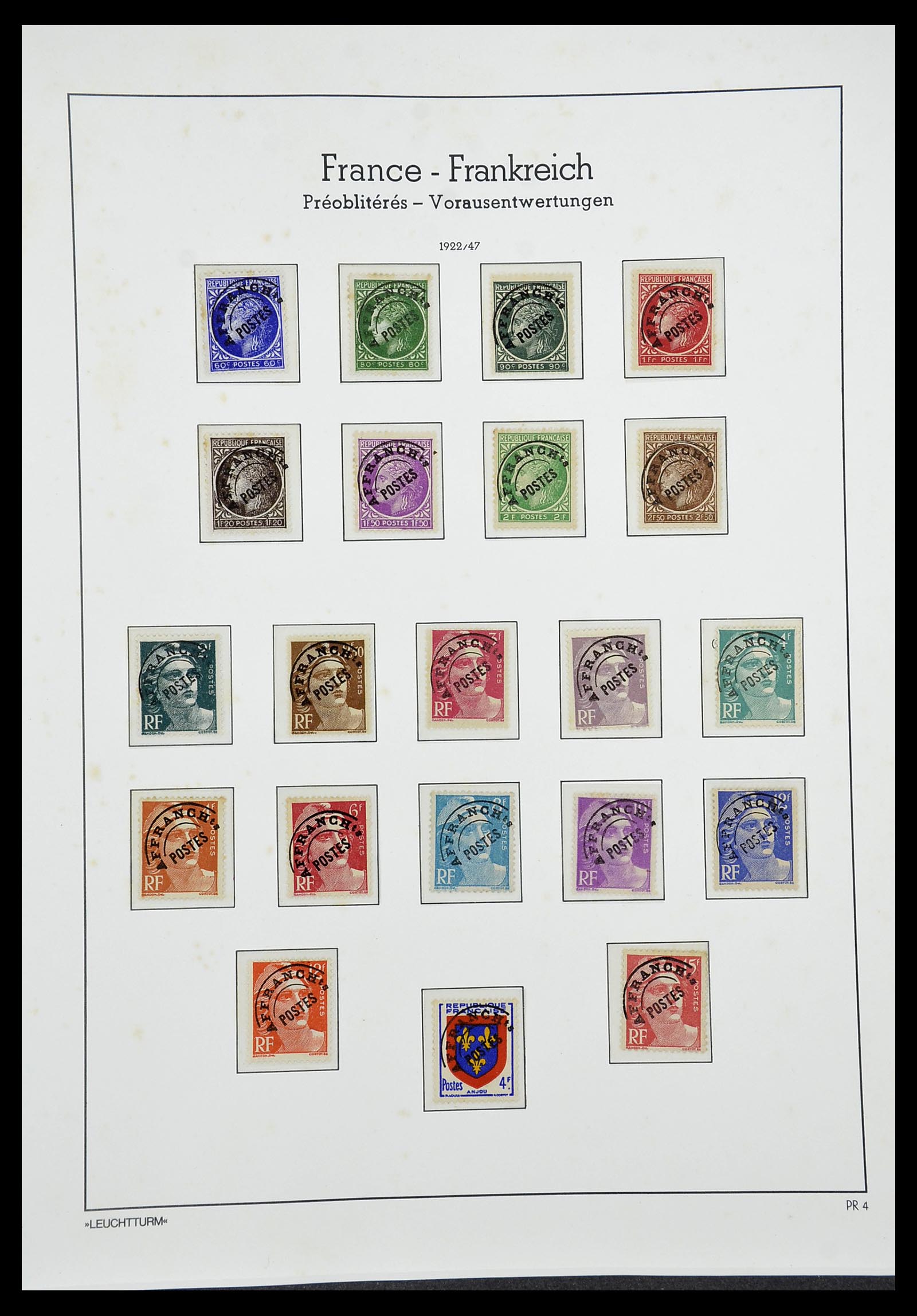 34585 137 - Stamp Collection 34585 France 1900-1970.