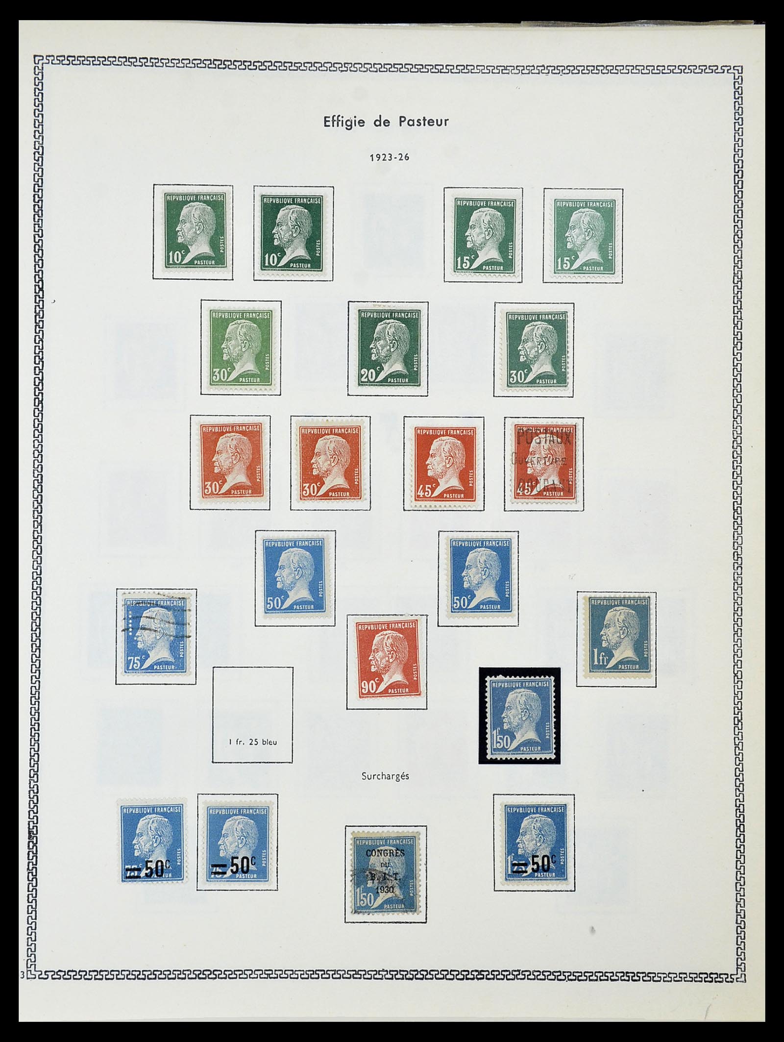 34586 029 - Postzegelverzameling 34586 Frankrijk 1849-1947.