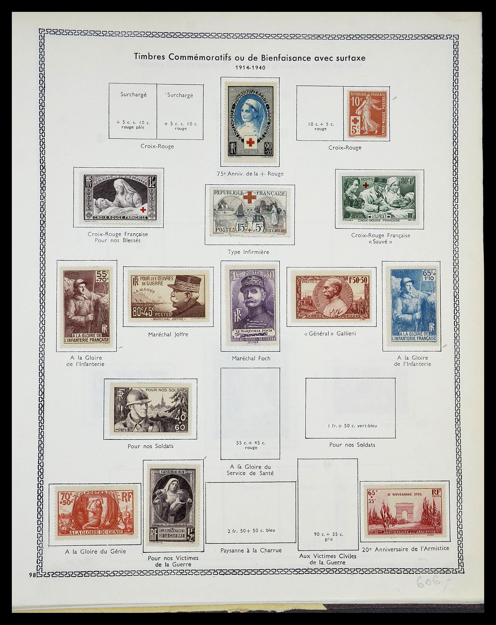 34586 066 - Postzegelverzameling 34586 Frankrijk 1849-1947.
