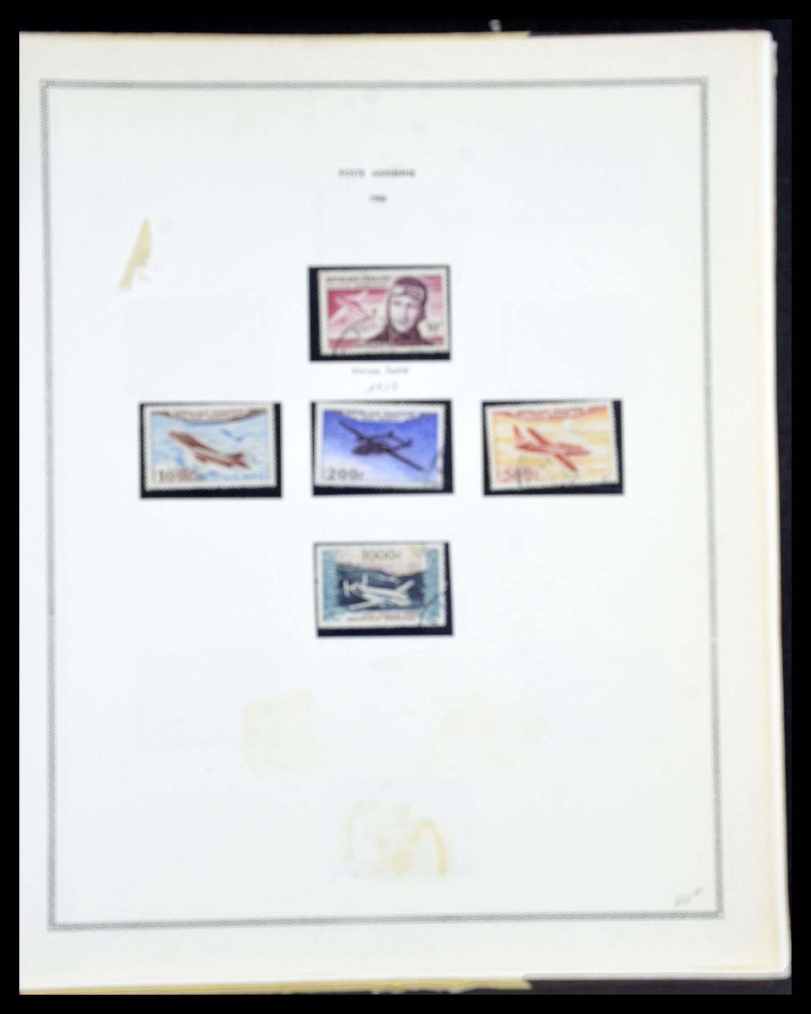 34586 077 - Postzegelverzameling 34586 Frankrijk 1849-1947.