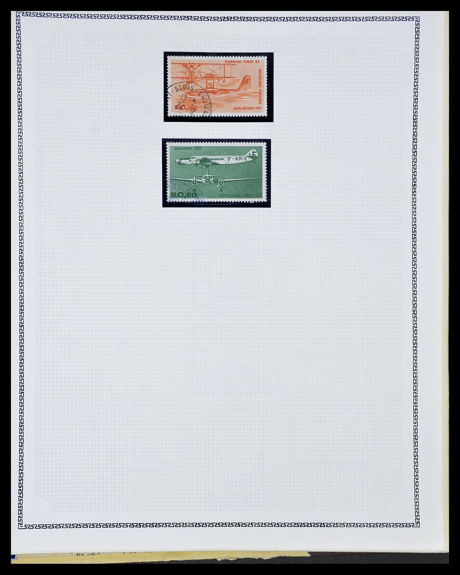 34586 081 - Postzegelverzameling 34586 Frankrijk 1849-1947.