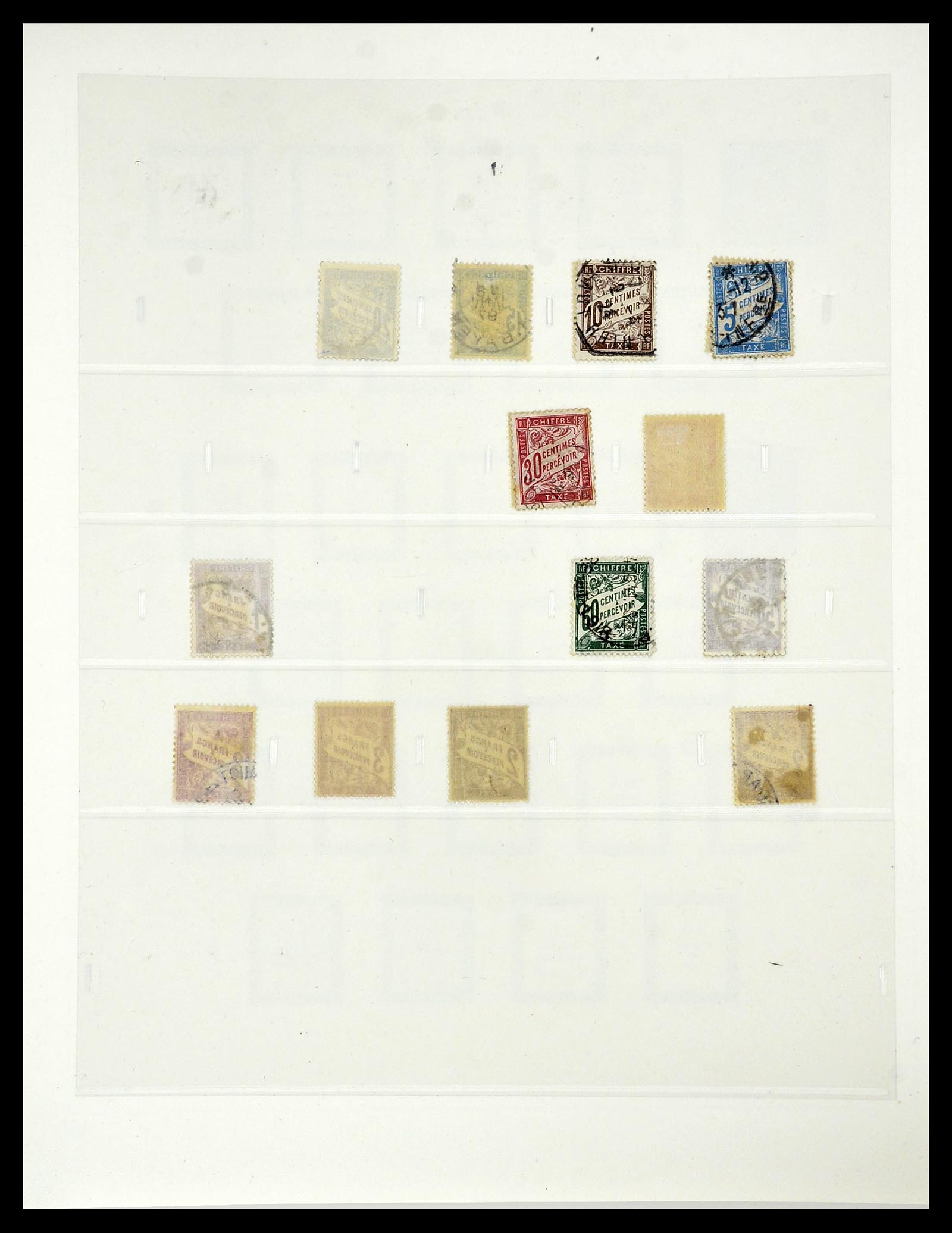 34587 012 - Postzegelverzameling 34587 Frankrijk 1849-1951.