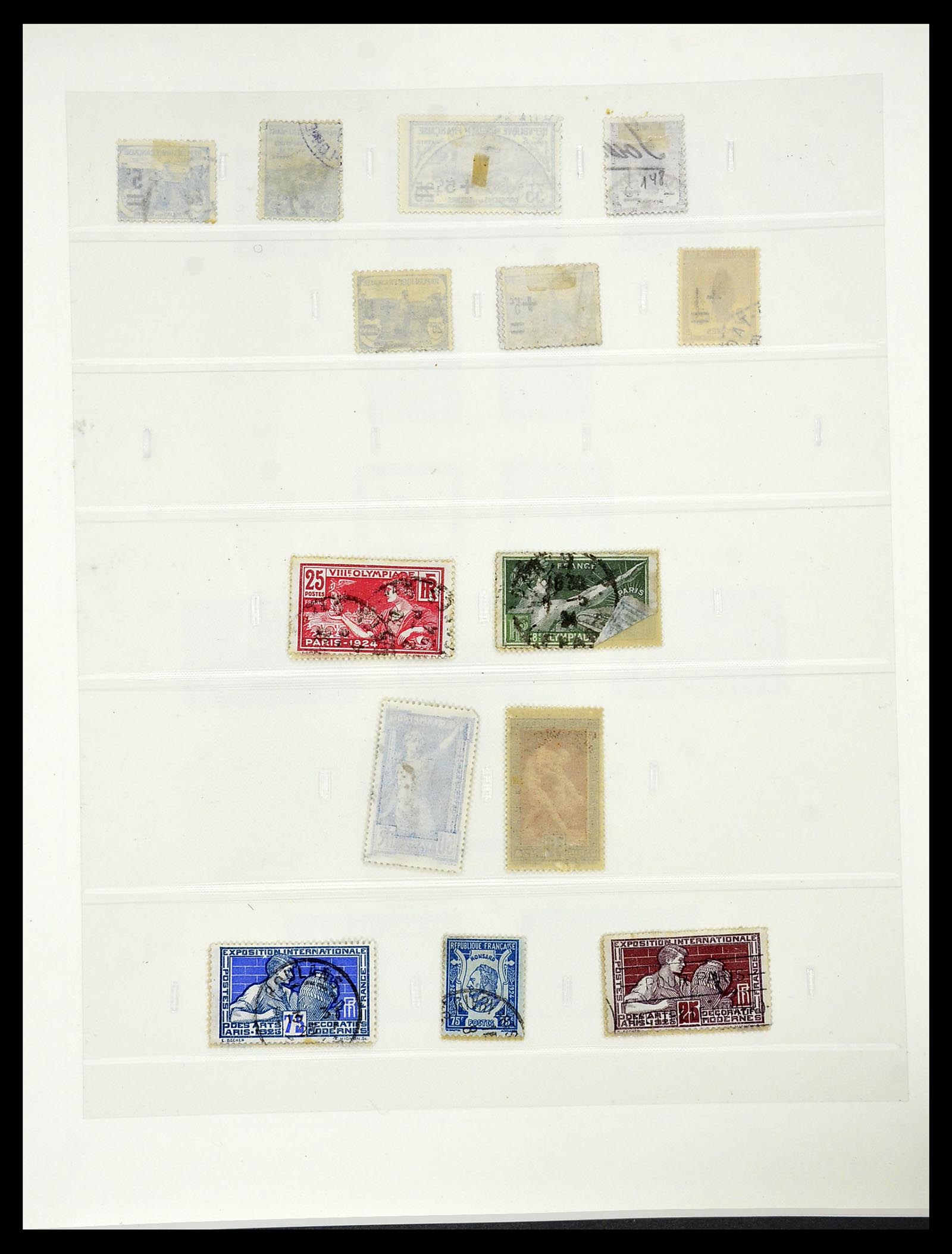 34587 021 - Postzegelverzameling 34587 Frankrijk 1849-1951.