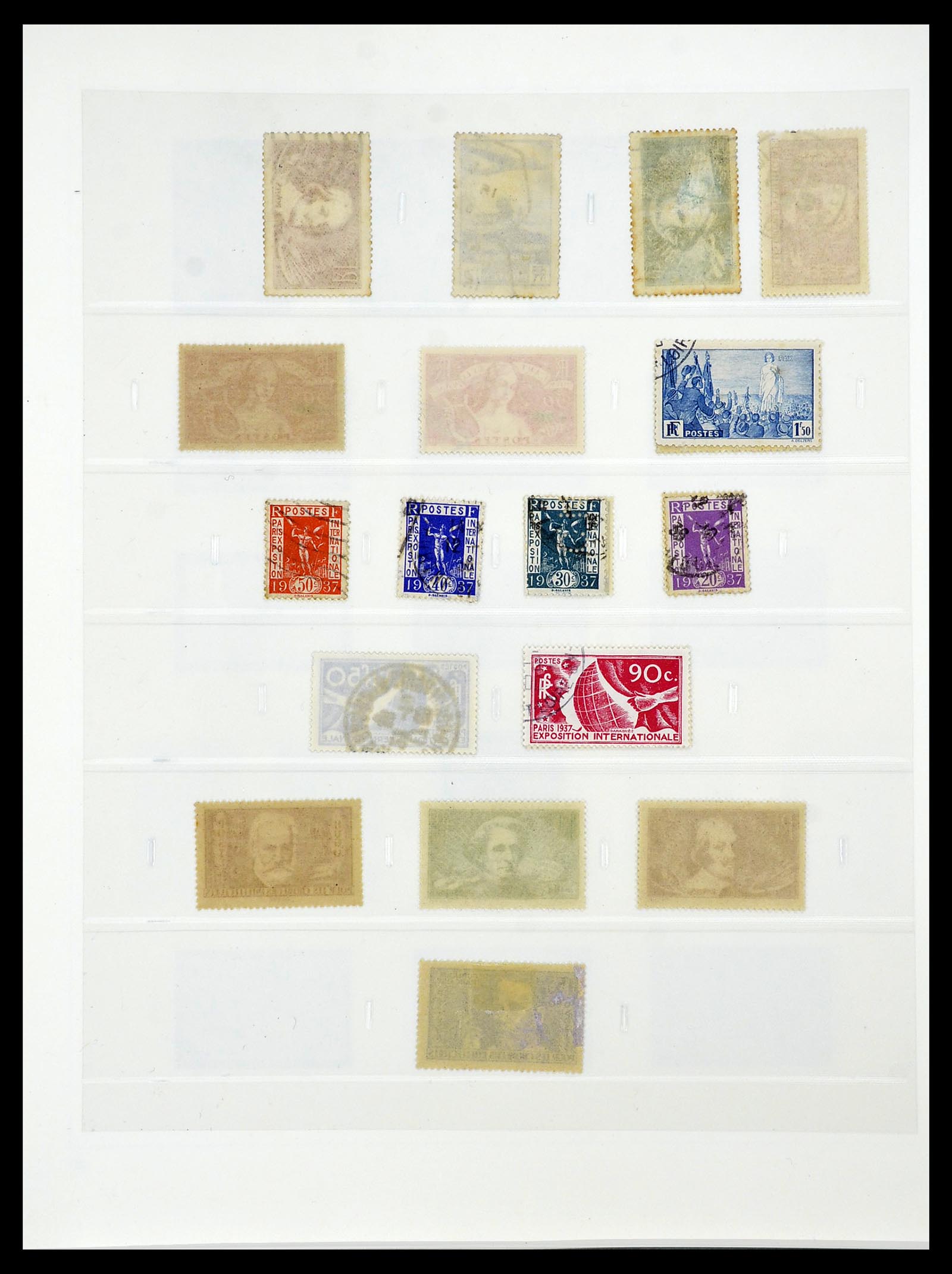 34587 039 - Postzegelverzameling 34587 Frankrijk 1849-1951.