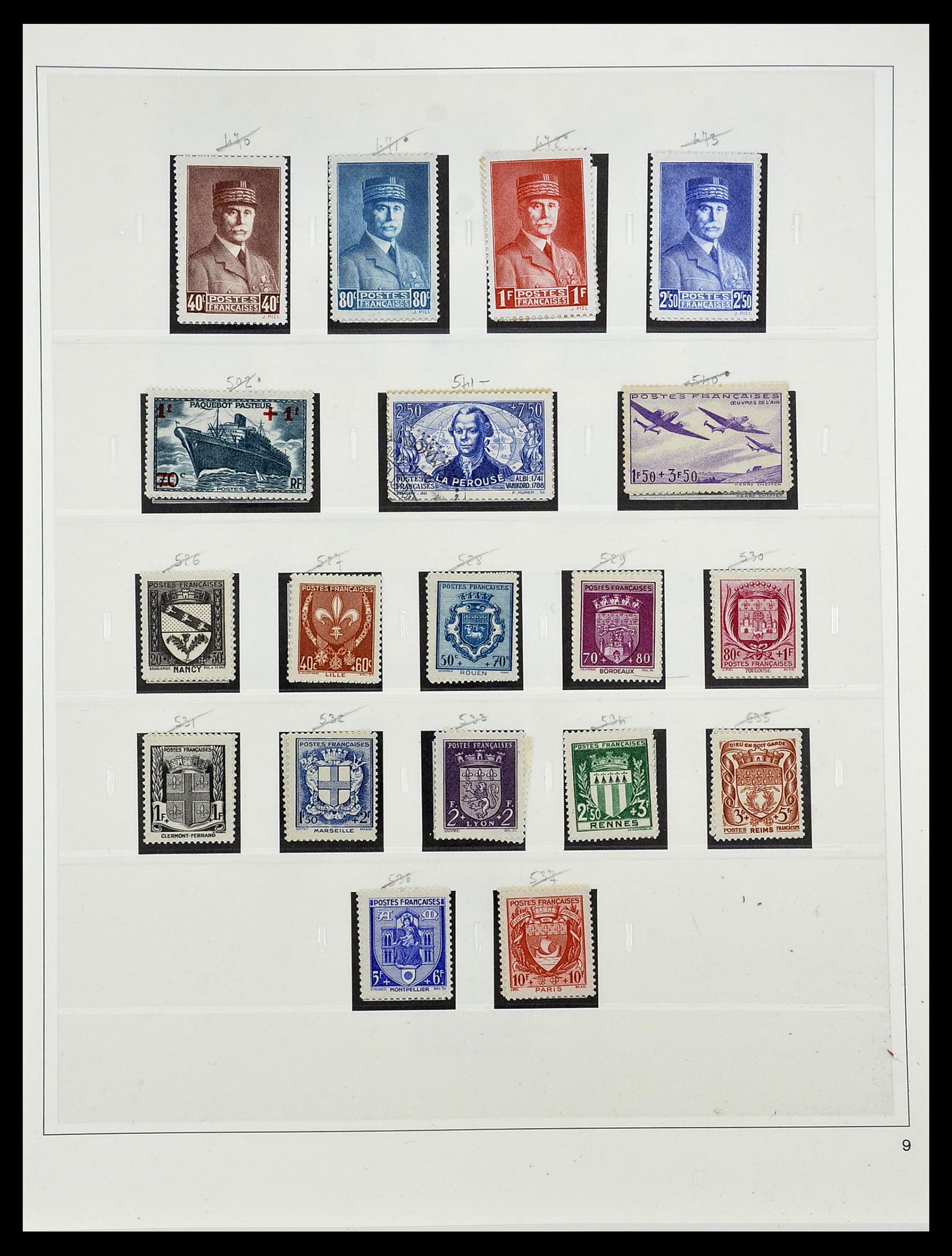 34587 062 - Stamp Collection 34587 France 1849-1951.