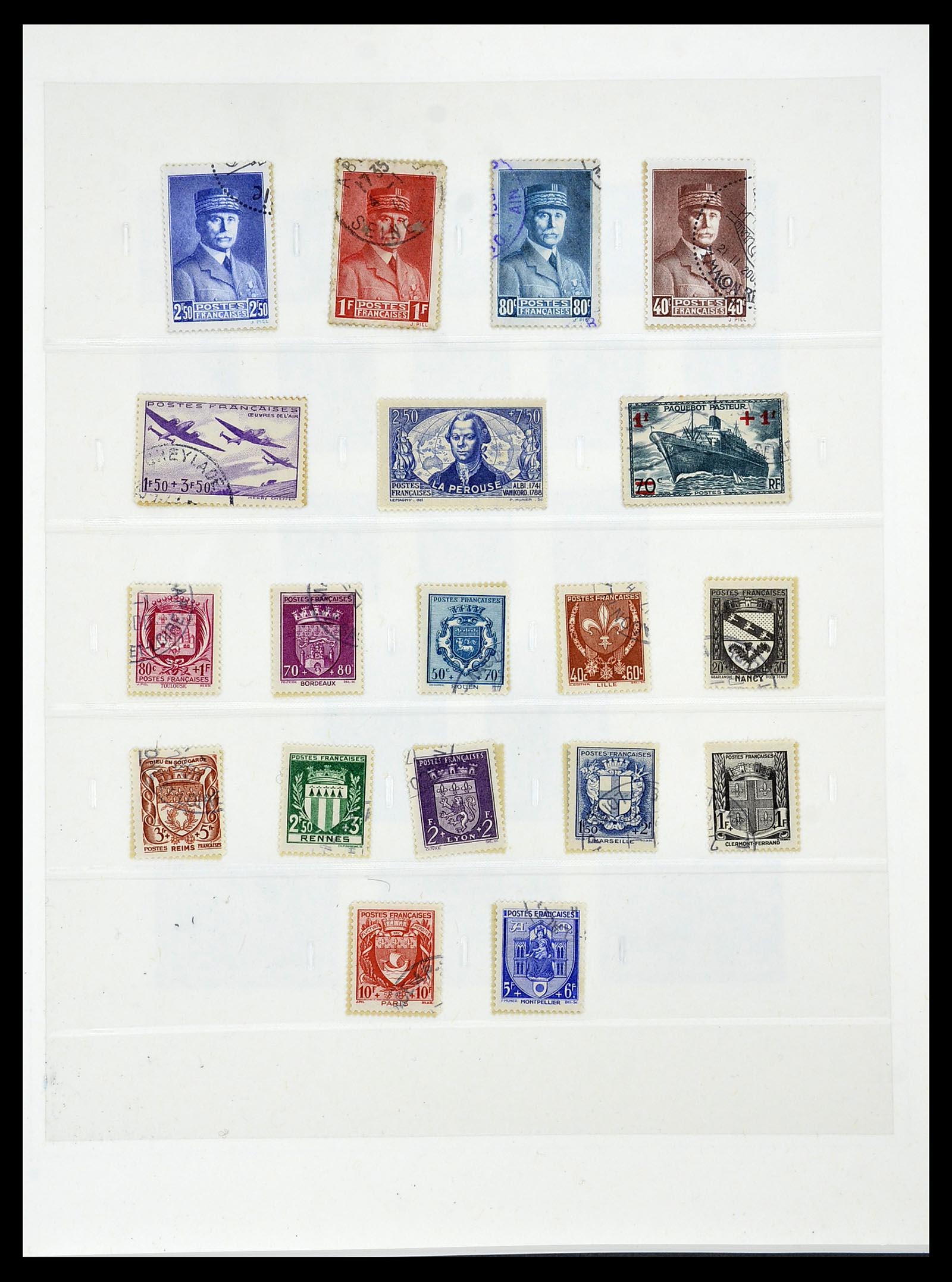34587 063 - Stamp Collection 34587 France 1849-1951.