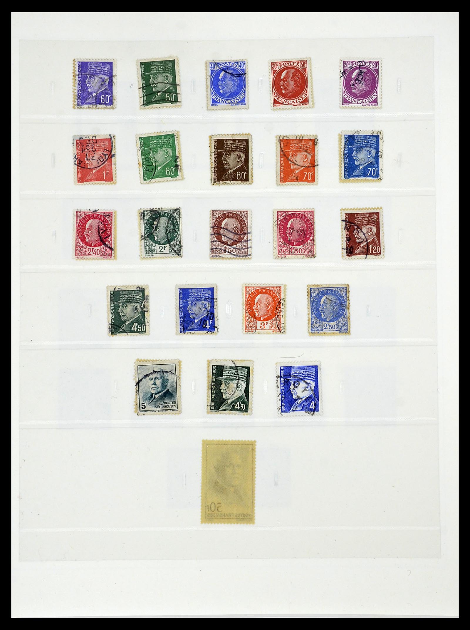 34587 065 - Stamp Collection 34587 France 1849-1951.