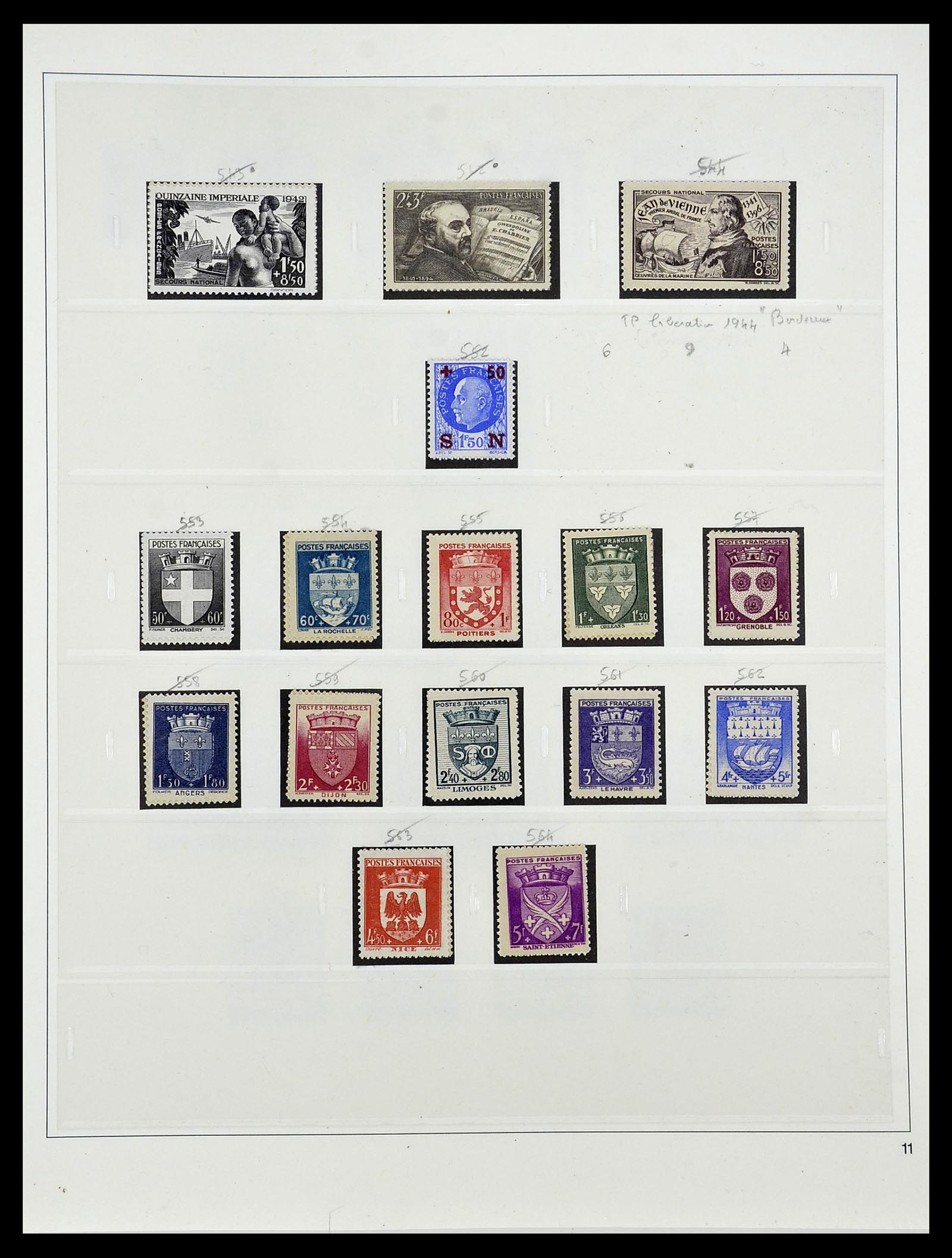 34587 066 - Stamp Collection 34587 France 1849-1951.