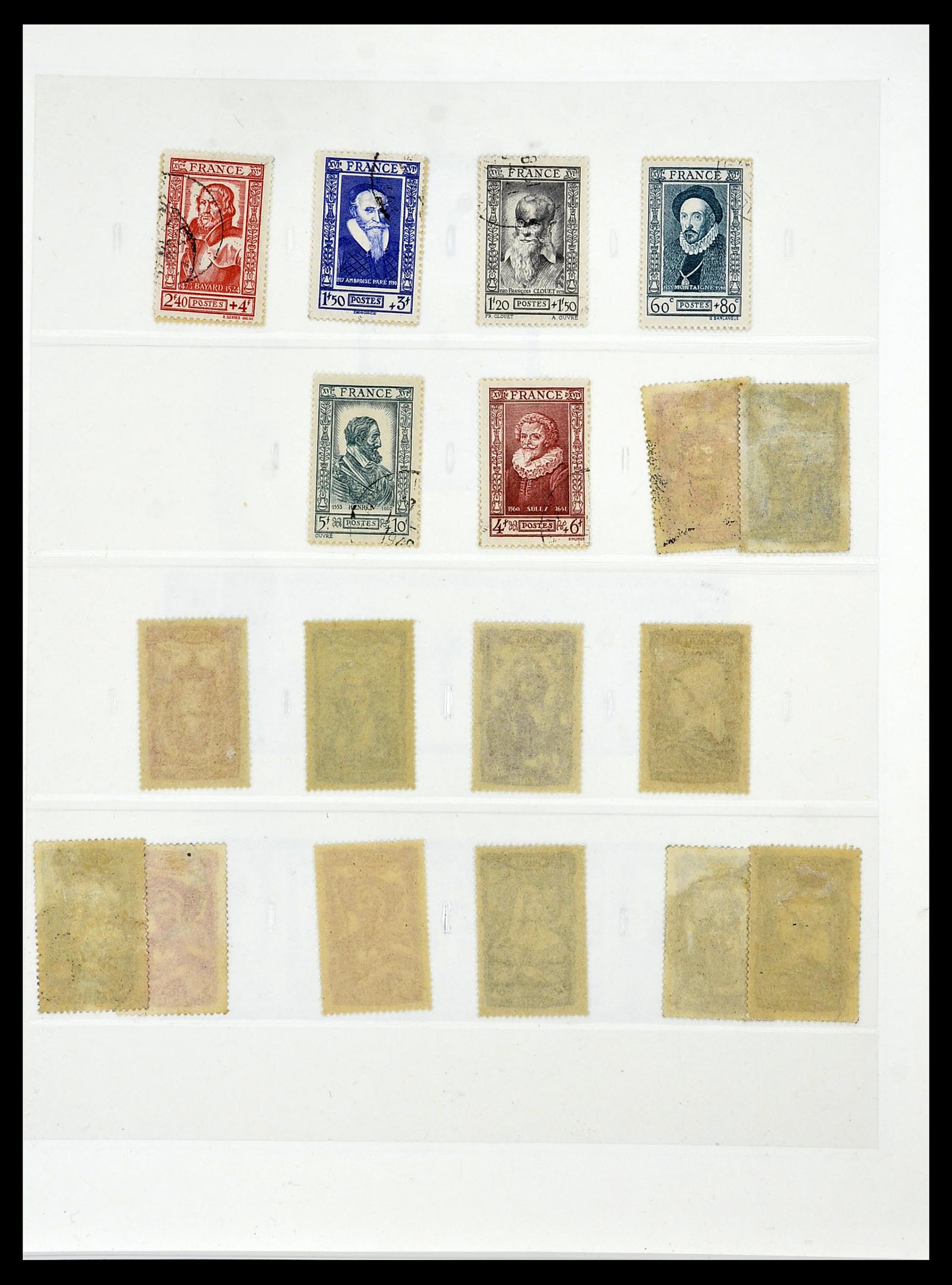 34587 074 - Stamp Collection 34587 France 1849-1951.