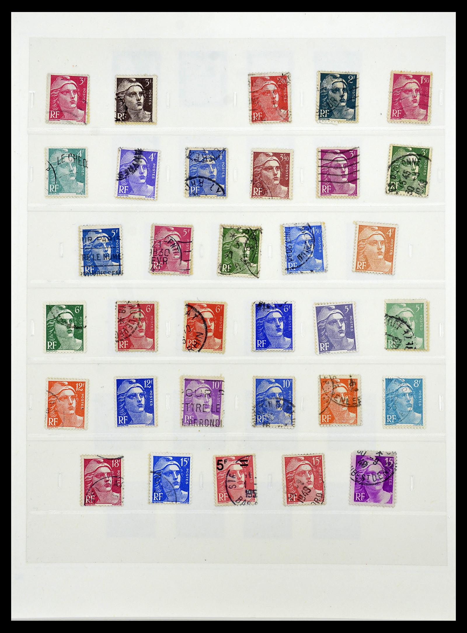 34587 085 - Stamp Collection 34587 France 1849-1951.