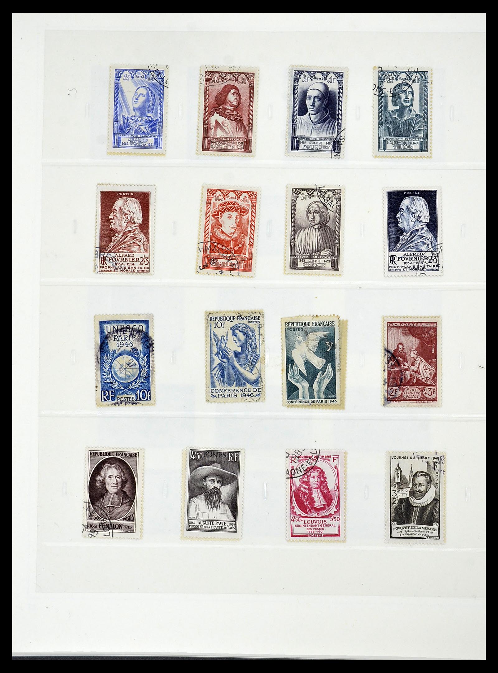 34587 093 - Stamp Collection 34587 France 1849-1951.