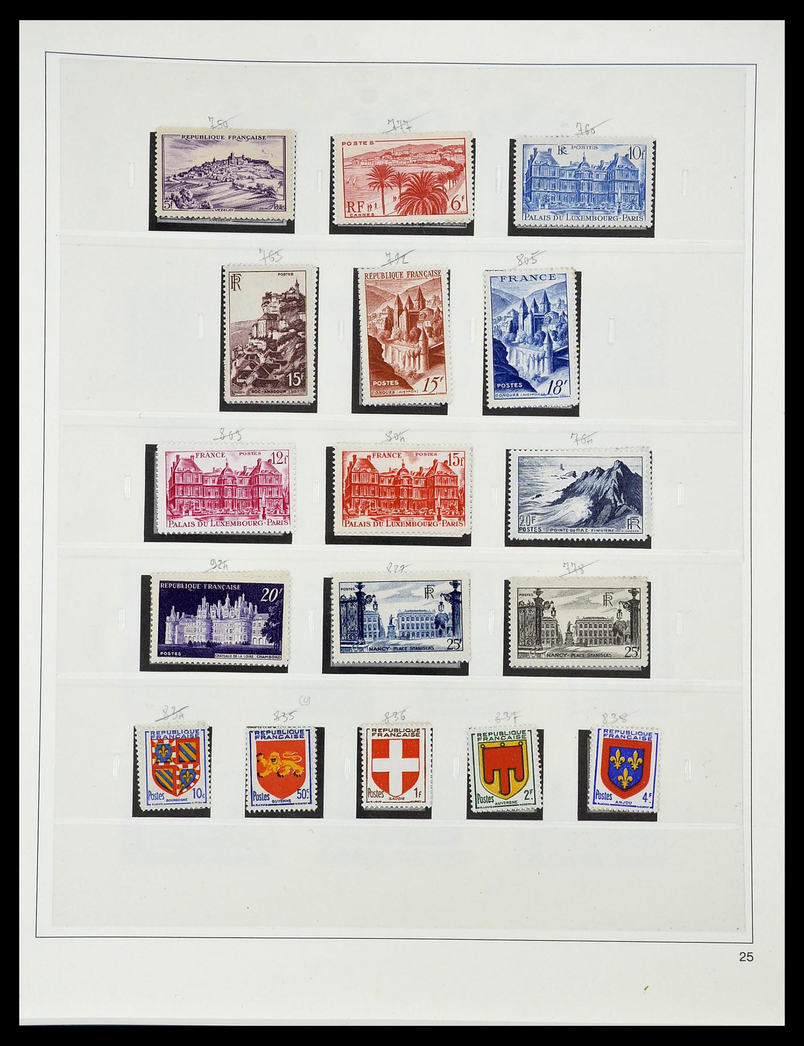34587 094 - Stamp Collection 34587 France 1849-1951.