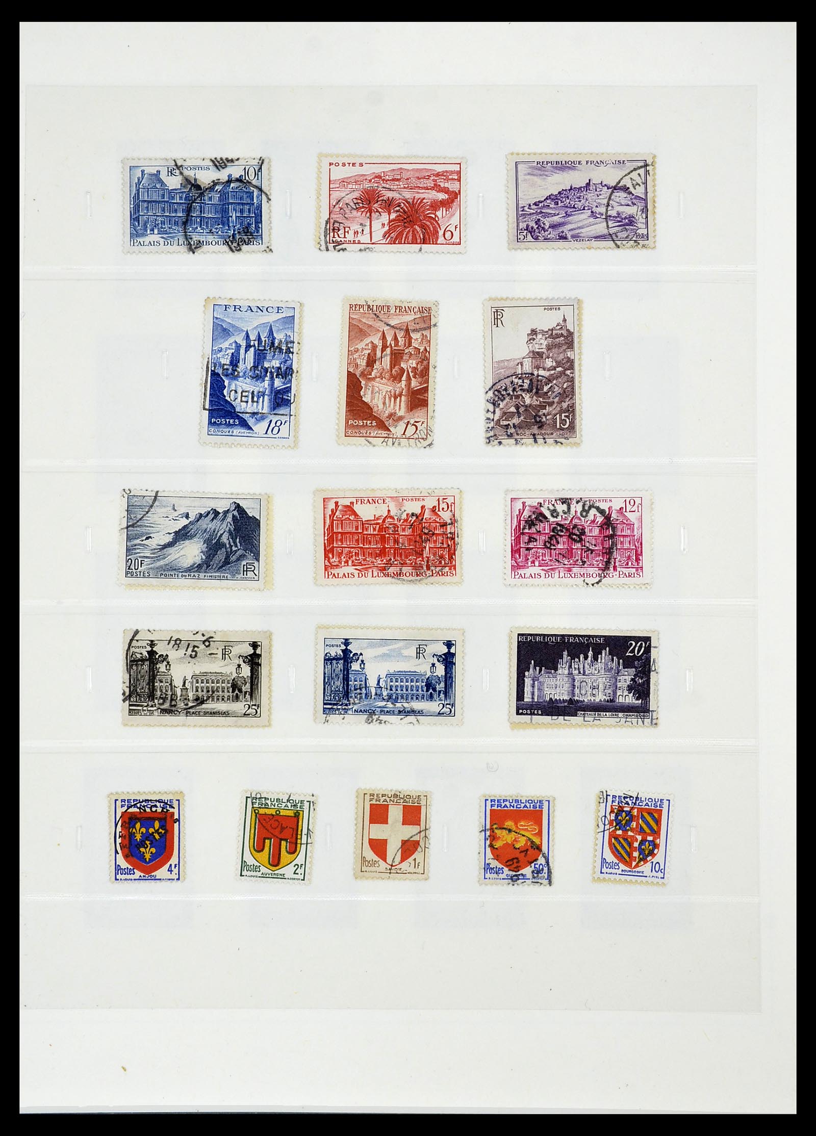 34587 095 - Stamp Collection 34587 France 1849-1951.